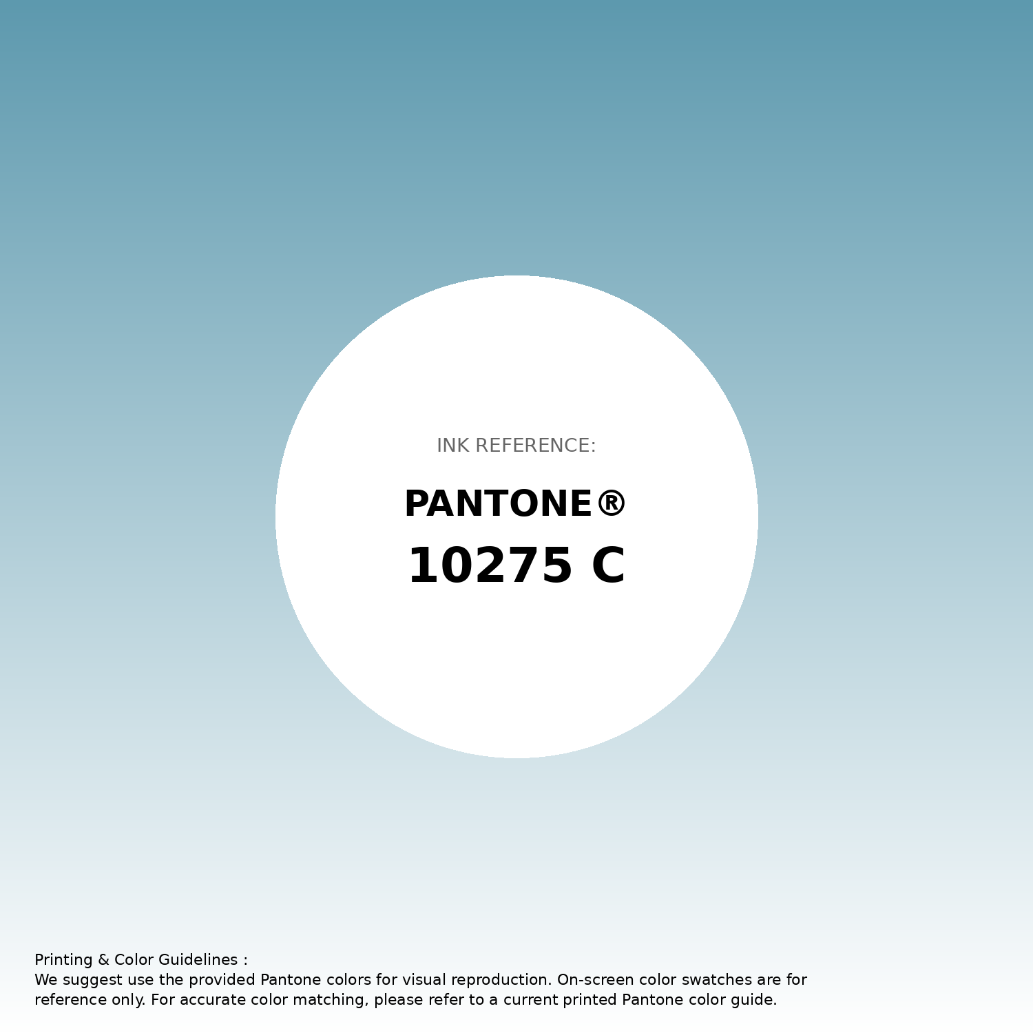 Stunning gradient artwork featuring Pantone 10275 C Color | Hex color Code #5d99ae. Beautiful color transitions perfect for modern designs and backgrounds. #gradient #colorart #design #5d99ae