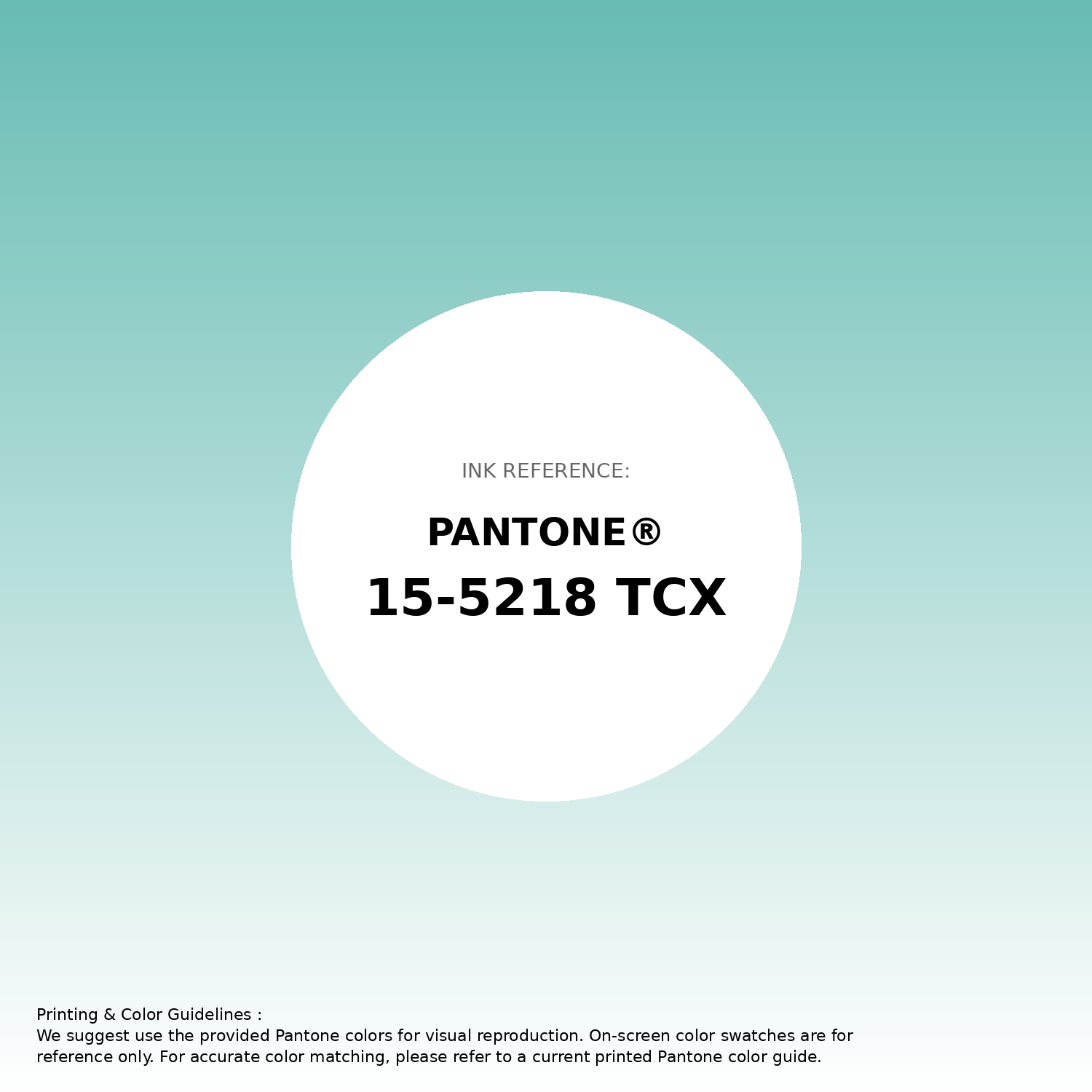 Stunning gradient artwork featuring Pantone 15-5218 Tcx Pool Blue Color | Hex color Code #67bcb3. Beautiful color transitions perfect for modern designs and backgrounds. #gradient #colorart #design #67bcb3