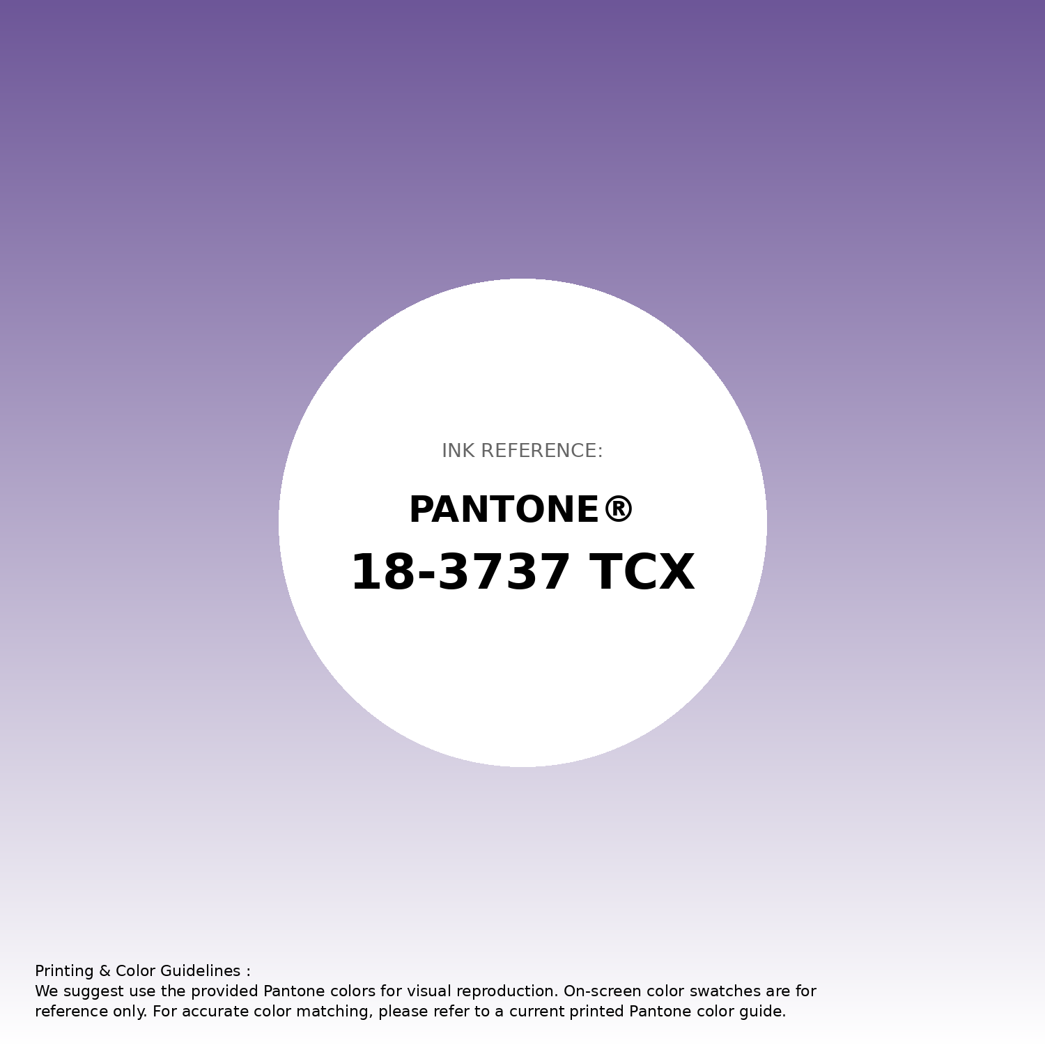 Hex Color #6d5698 | Pantone PANTONE 18-3737 TCX | Hsl | Rgb