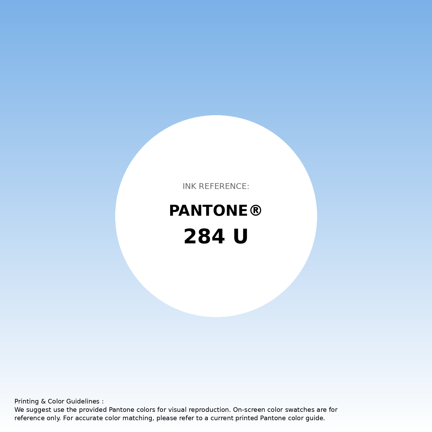 Stunning gradient artwork featuring Pantone 284 U Color | Hex color Code #7ab1e8. Beautiful color transitions perfect for modern designs and backgrounds. #gradient #colorart #design #7ab1e8