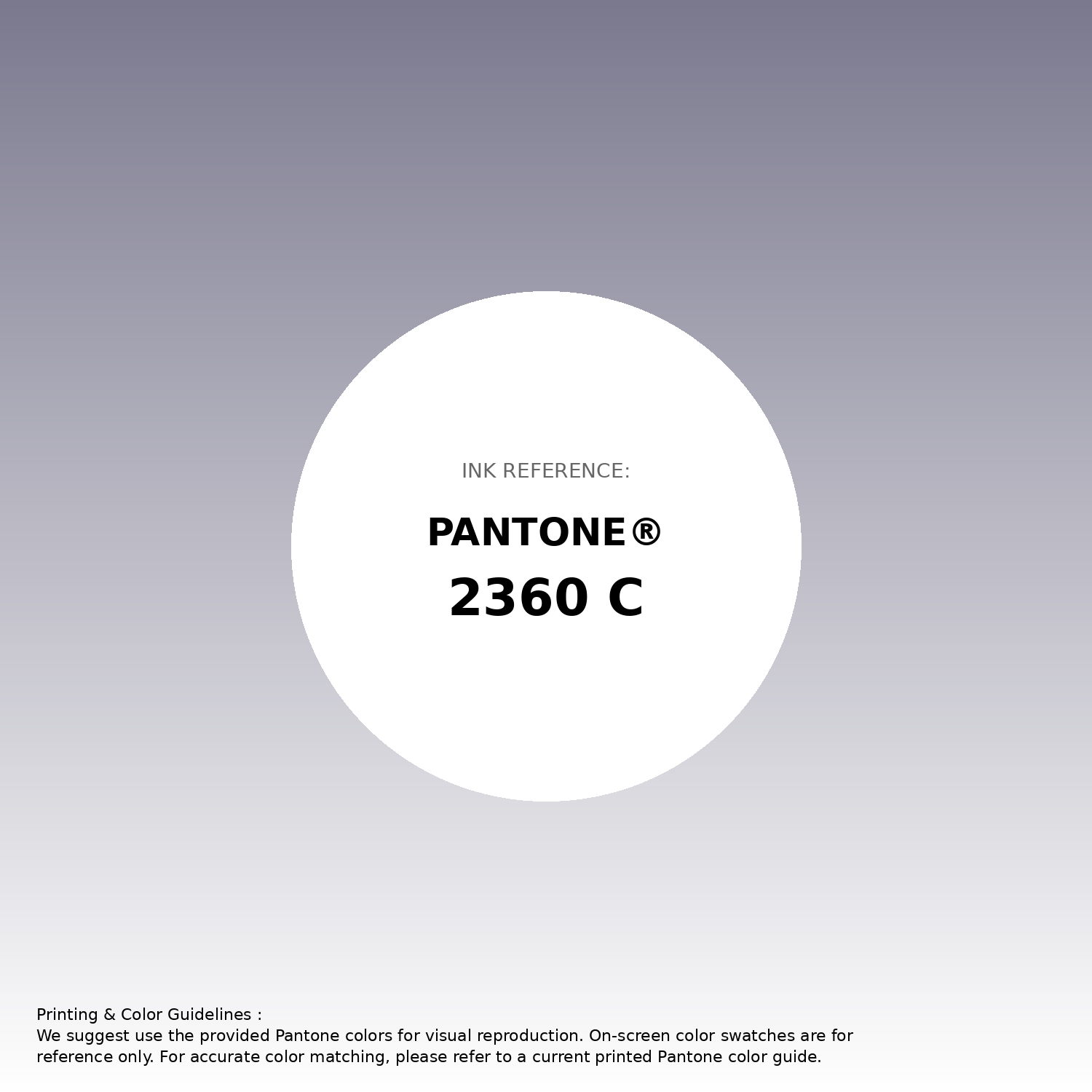 Stunning gradient artwork featuring Pantone 2360 C Color | Hex color Code #7b798e. Beautiful color transitions perfect for modern designs and backgrounds. #gradient #colorart #design #7b798e