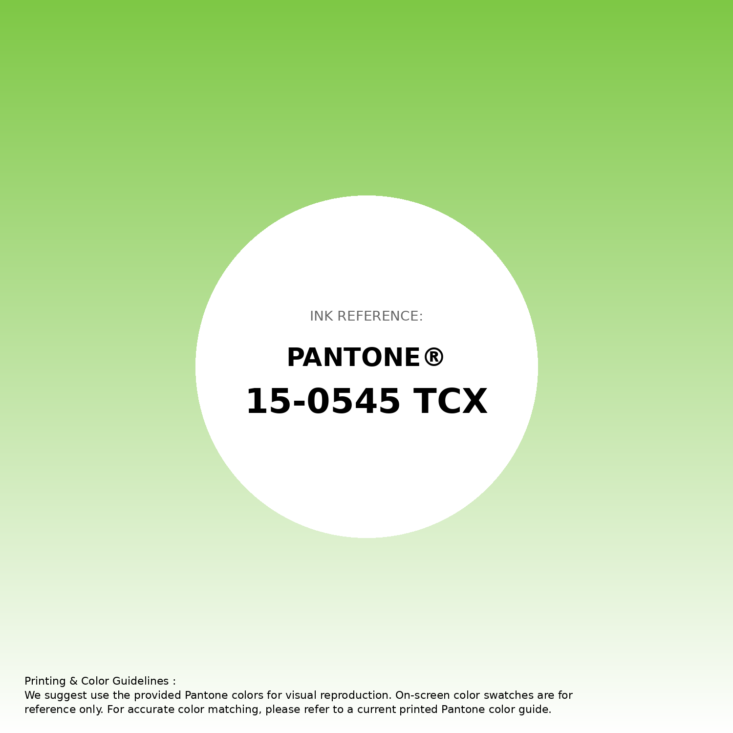 Stunning gradient artwork featuring Pantone 15-0545 Tcx Jasmine Green Color | Hex color Code #7ec845. Beautiful color transitions perfect for modern designs and backgrounds. #gradient #colorart #design #7ec845