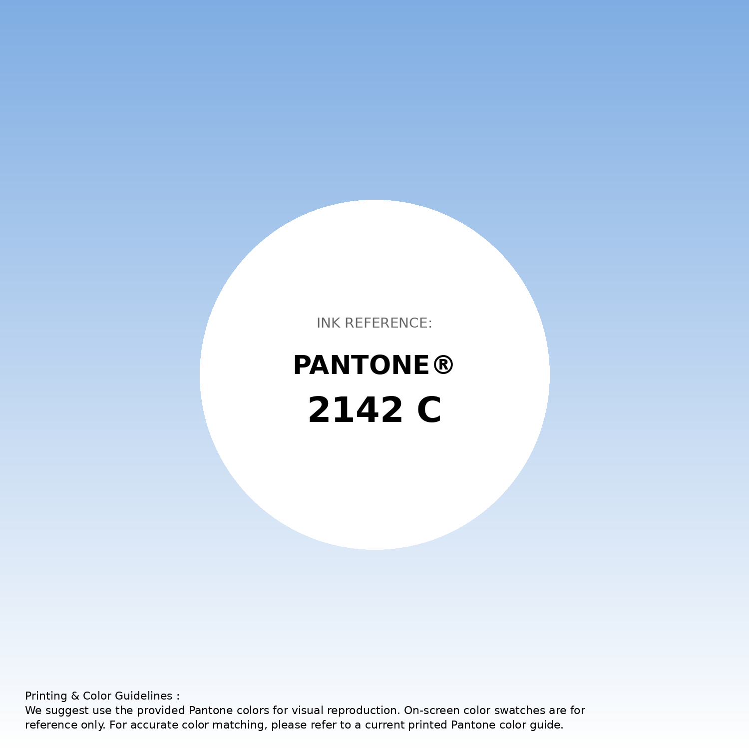 Stunning gradient artwork featuring Pantone 2142 C Color | Hex color Code #7fade3. Beautiful color transitions perfect for modern designs and backgrounds. #gradient #colorart #design #7fade3