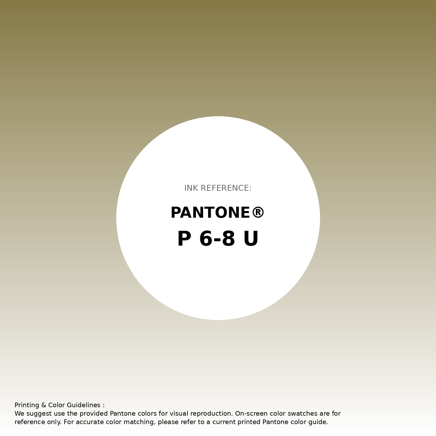 Hex Color #867946 | Printing Match PANTONE P 6-8 U | Color conversion ...
