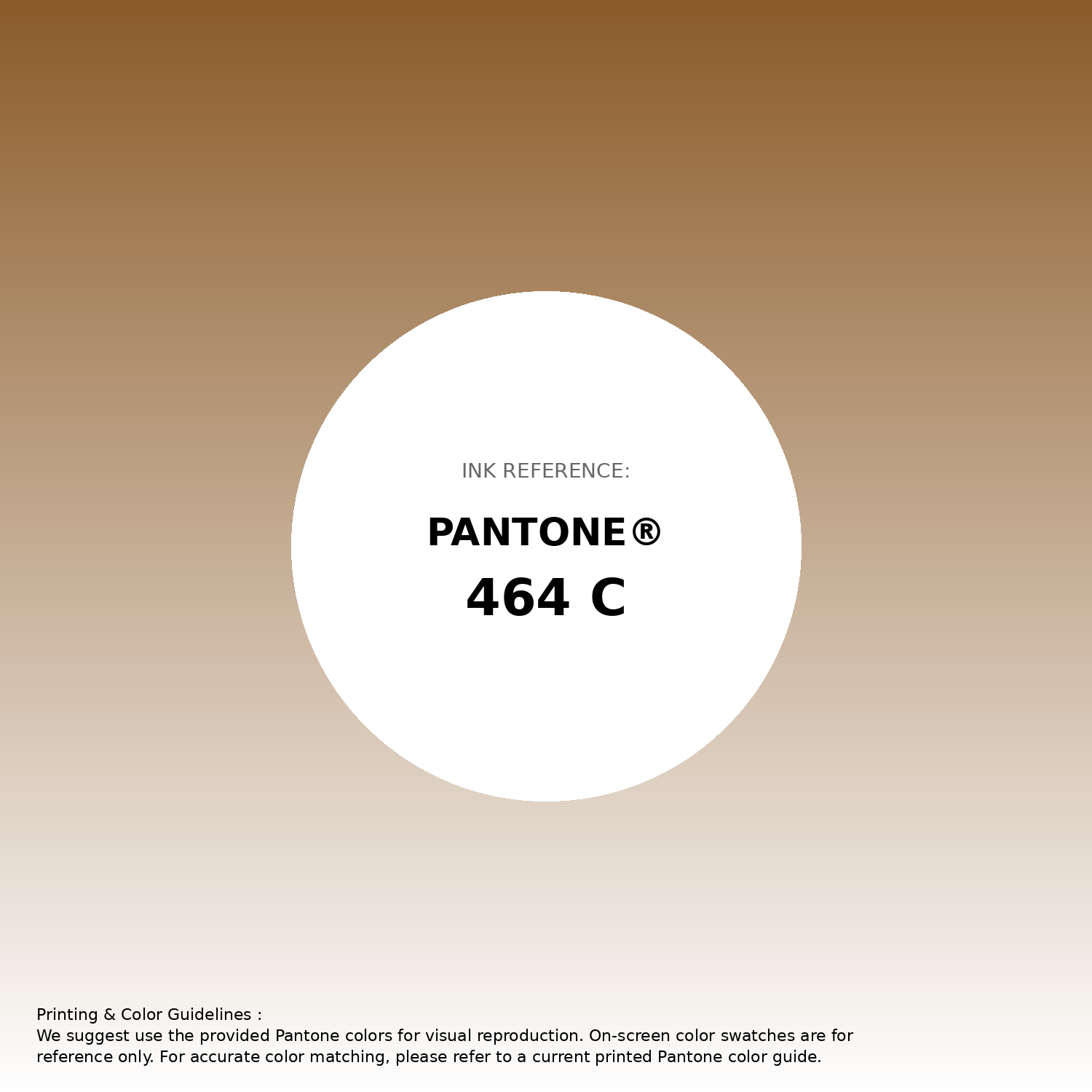Stunning gradient artwork featuring Pantone 464 C Color | Hex color Code #8b5b29. Beautiful color transitions perfect for modern designs and backgrounds. #gradient #colorart #design #8b5b29