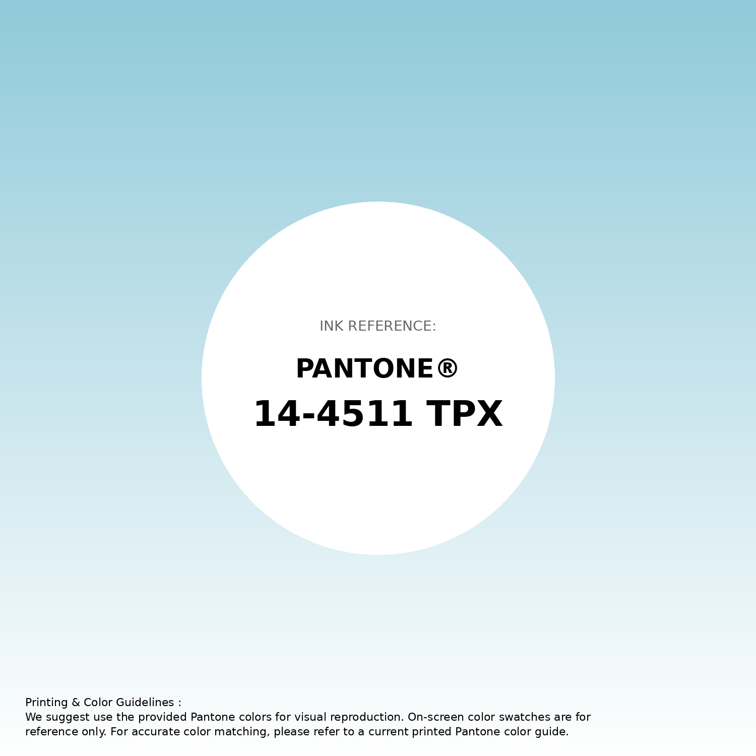 Stunning gradient artwork featuring Pantone 14-4511 Tpx Gulf Stream Color | Hex color Code #90cada. Beautiful color transitions perfect for modern designs and backgrounds. #gradient #colorart #design #90cada