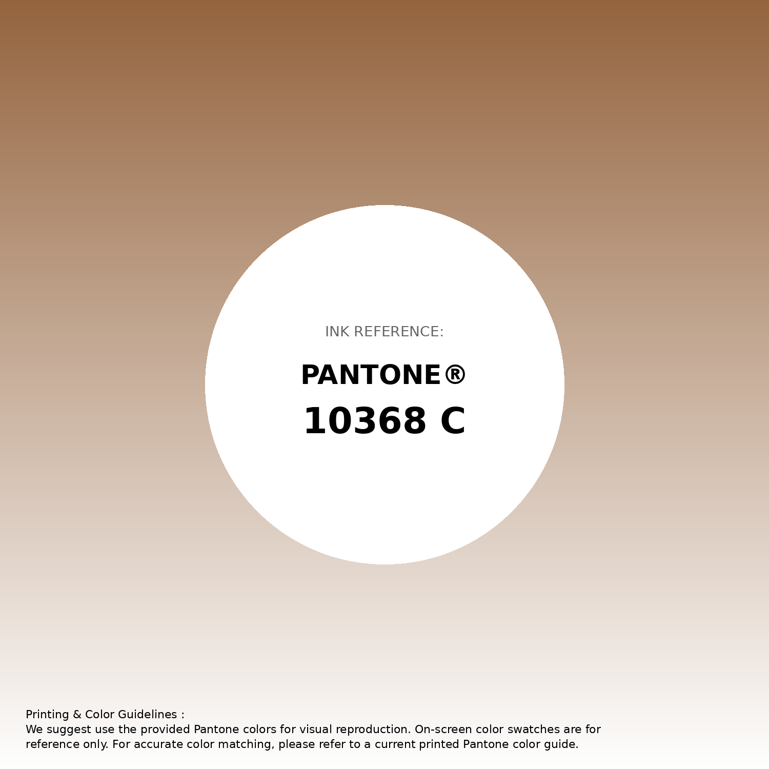 Stunning gradient artwork featuring Pantone 10368 C Color | Hex color Code #94643e. Beautiful color transitions perfect for modern designs and backgrounds. #gradient #colorart #design #94643e