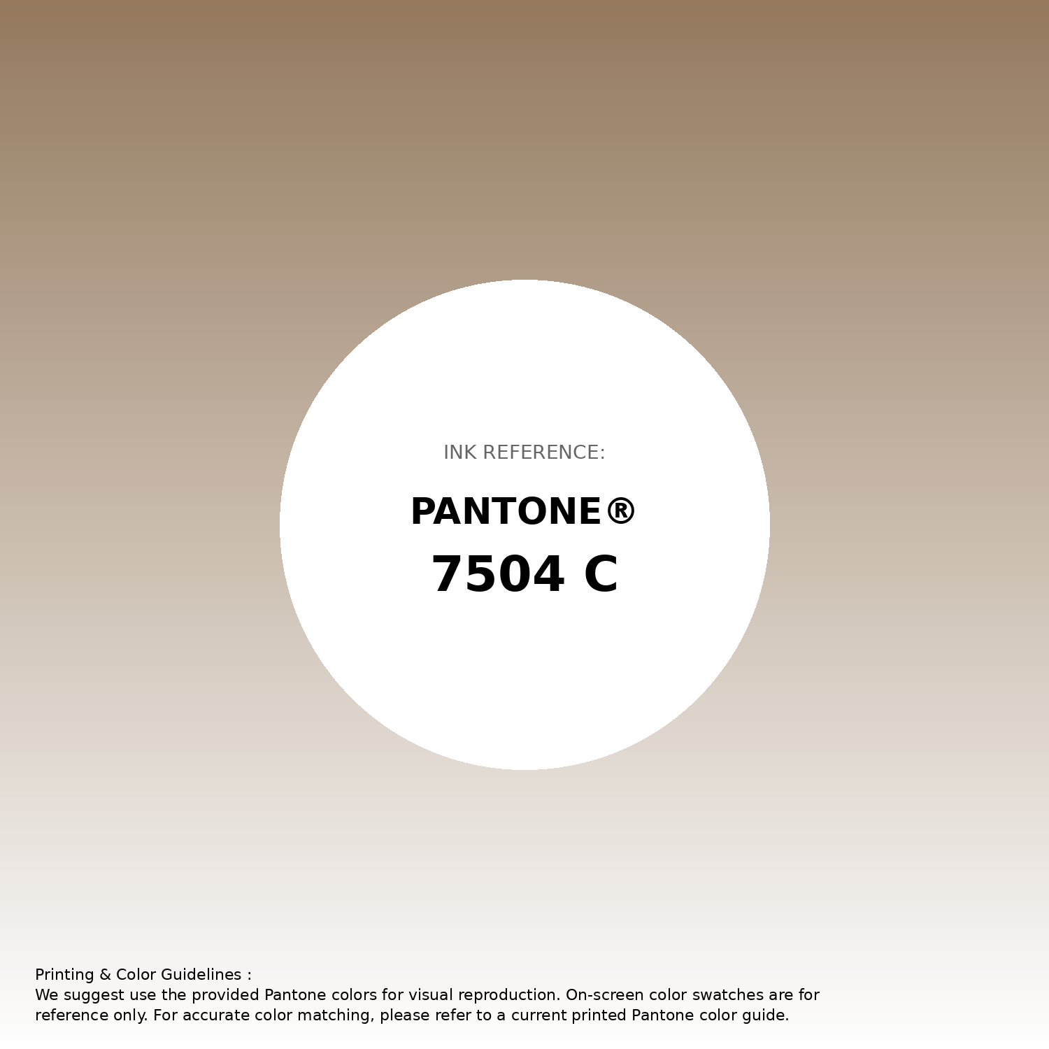 Stunning gradient artwork featuring Pantone 7504 C Color | Hex color Code #94795d. Beautiful color transitions perfect for modern designs and backgrounds. #gradient #colorart #design #94795d