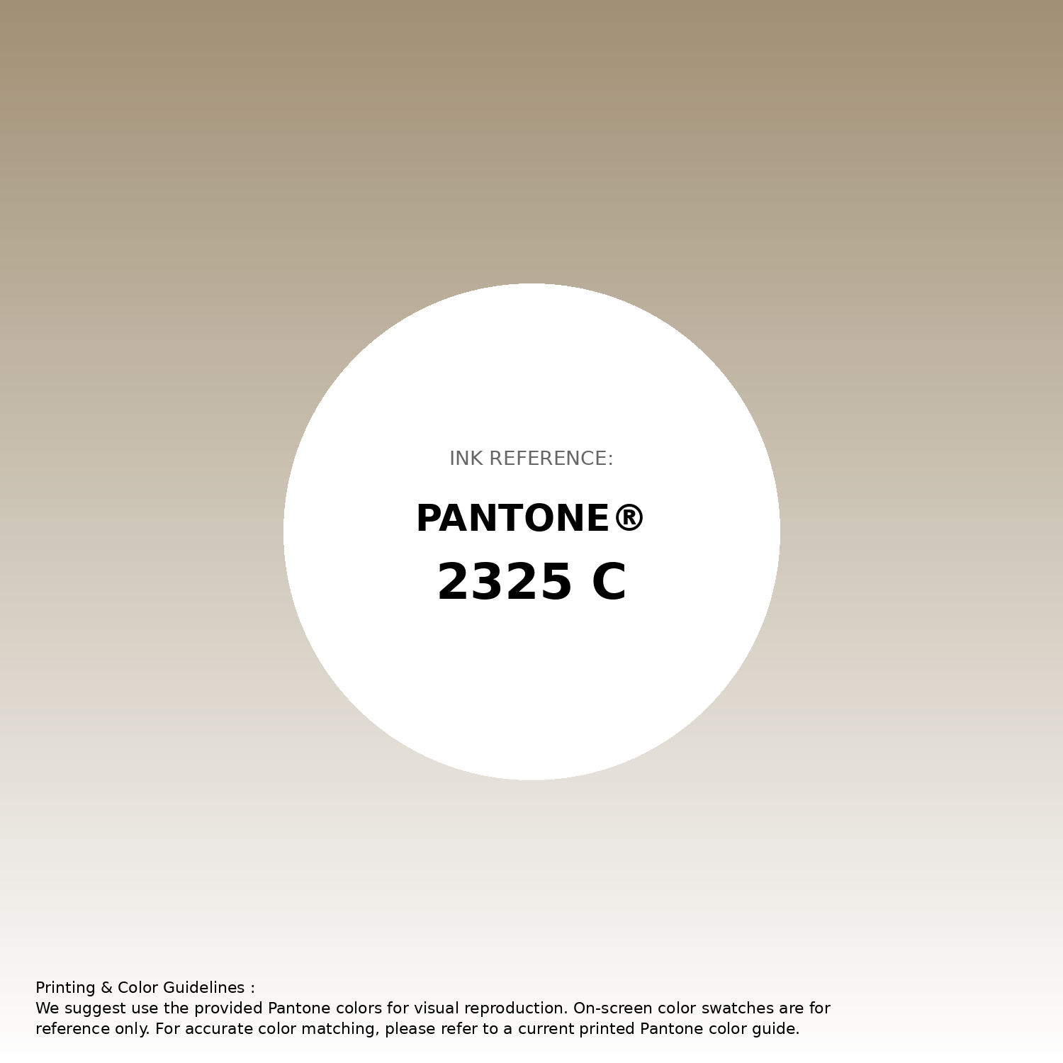 Stunning gradient artwork featuring Pantone 2325 C Color | Hex color Code #a09074. Beautiful color transitions perfect for modern designs and backgrounds. #gradient #colorart #design #a09074