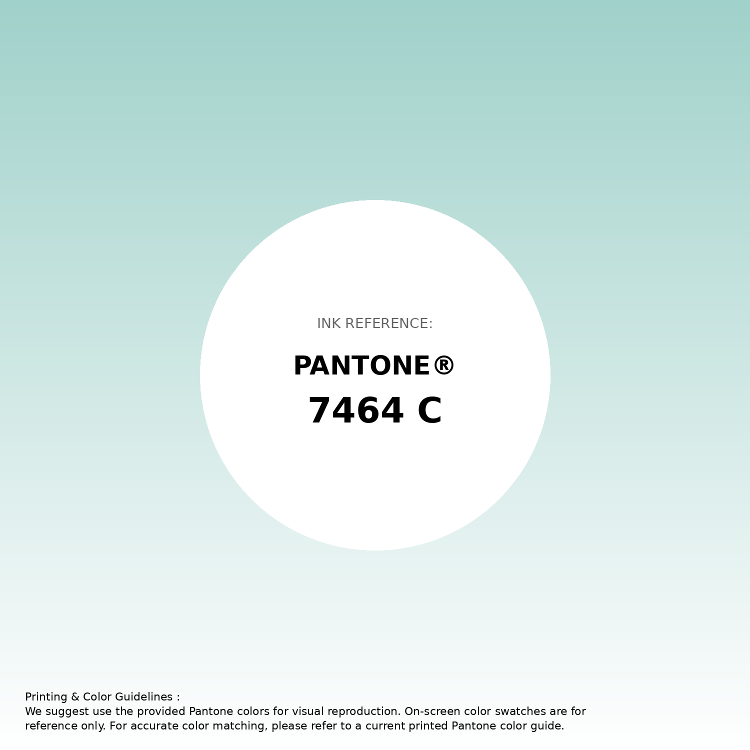 Stunning gradient artwork featuring Pantone 7464 C Color | Hex color Code #a0d1ca. Beautiful color transitions perfect for modern designs and backgrounds. #gradient #colorart #design #a0d1ca