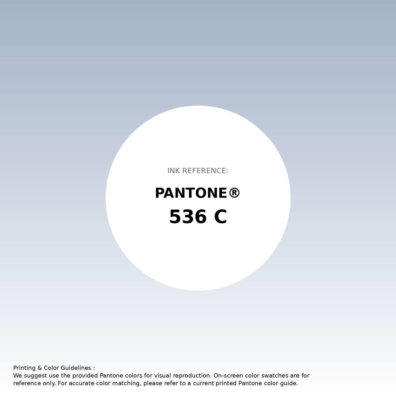 Stunning gradient artwork featuring Pantone 536 C Color | Hex color Code #a2b2c8. Beautiful color transitions perfect for modern designs and backgrounds. #gradient #colorart #design #a2b2c8