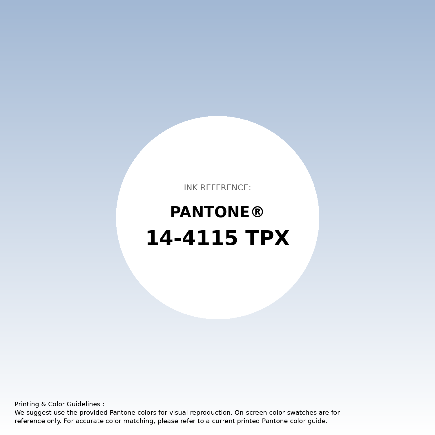 Stunning gradient artwork featuring Pantone 14-4115 Tpx Cashmere Blue Color | Hex color Code #a2b8d4. Beautiful color transitions perfect for modern designs and backgrounds. #gradient #colorart #design #a2b8d4