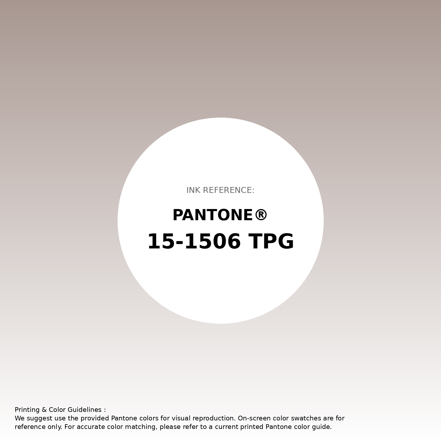 Stunning gradient artwork featuring Pantone 15-1506 Tpg Etherea Color | Hex color Code #a89791. Beautiful color transitions perfect for modern designs and backgrounds. #gradient #colorart #design #a89791