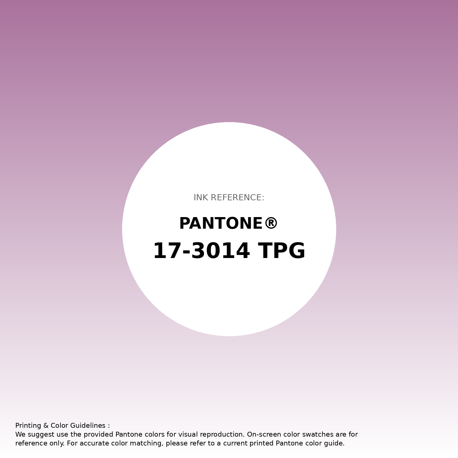 Stunning gradient artwork featuring Pantone 17-3014 Tpg Mulberry Color | Hex color Code #a9729d. Beautiful color transitions perfect for modern designs and backgrounds. #gradient #colorart #design #a9729d