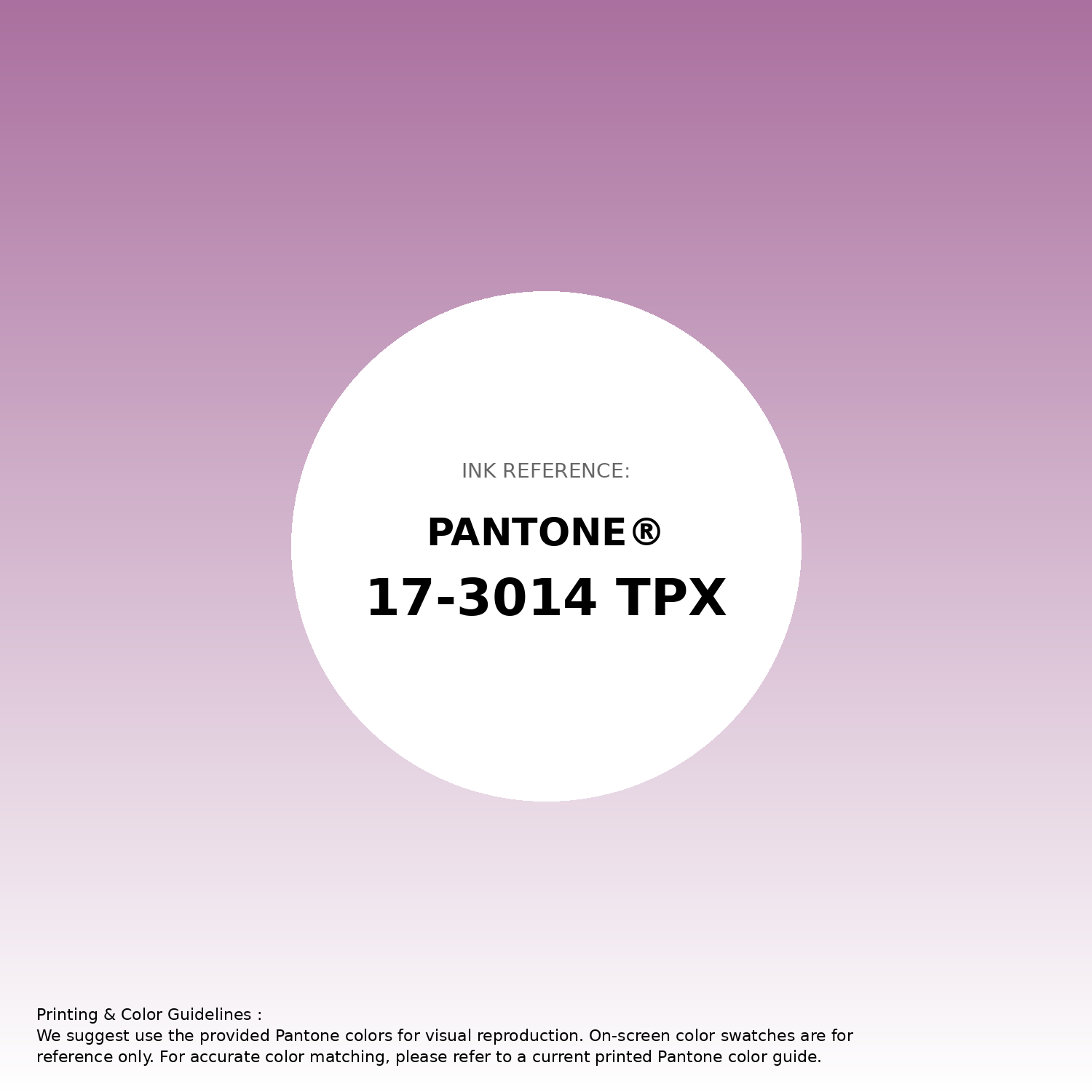 Stunning gradient artwork featuring Pantone 17-3014 Tpx Mulberry Color | Hex color Code #aa709f. Beautiful color transitions perfect for modern designs and backgrounds. #gradient #colorart #design #aa709f