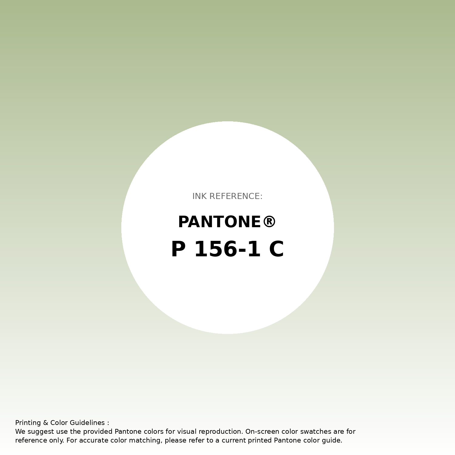 Stunning gradient artwork featuring Pantone P 156-1 C Color | Hex color Code #abba8f. Beautiful color transitions perfect for modern designs and backgrounds. #gradient #colorart #design #abba8f