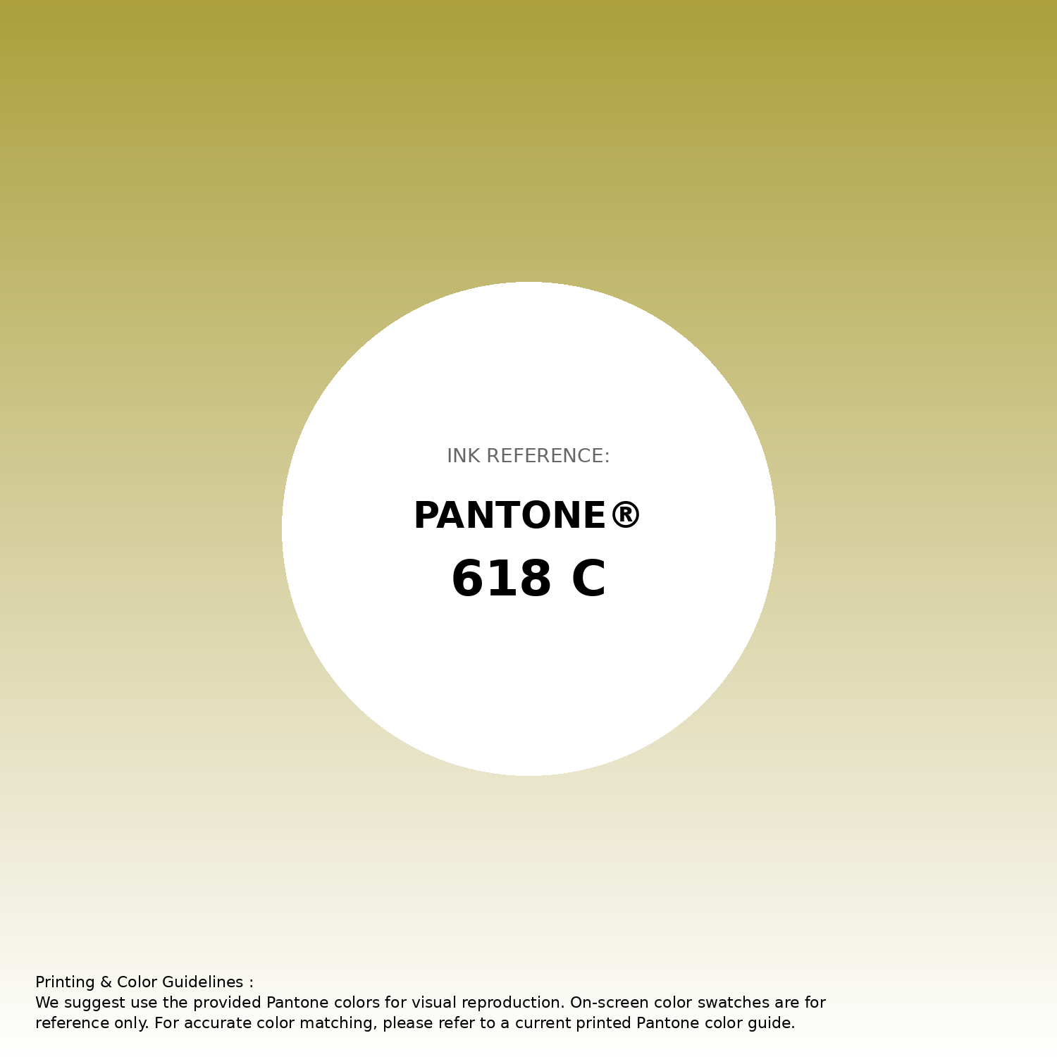 Stunning gradient artwork featuring Pantone 618 C Color | Hex color Code #ac9f3c. Beautiful color transitions perfect for modern designs and backgrounds. #gradient #colorart #design #ac9f3c