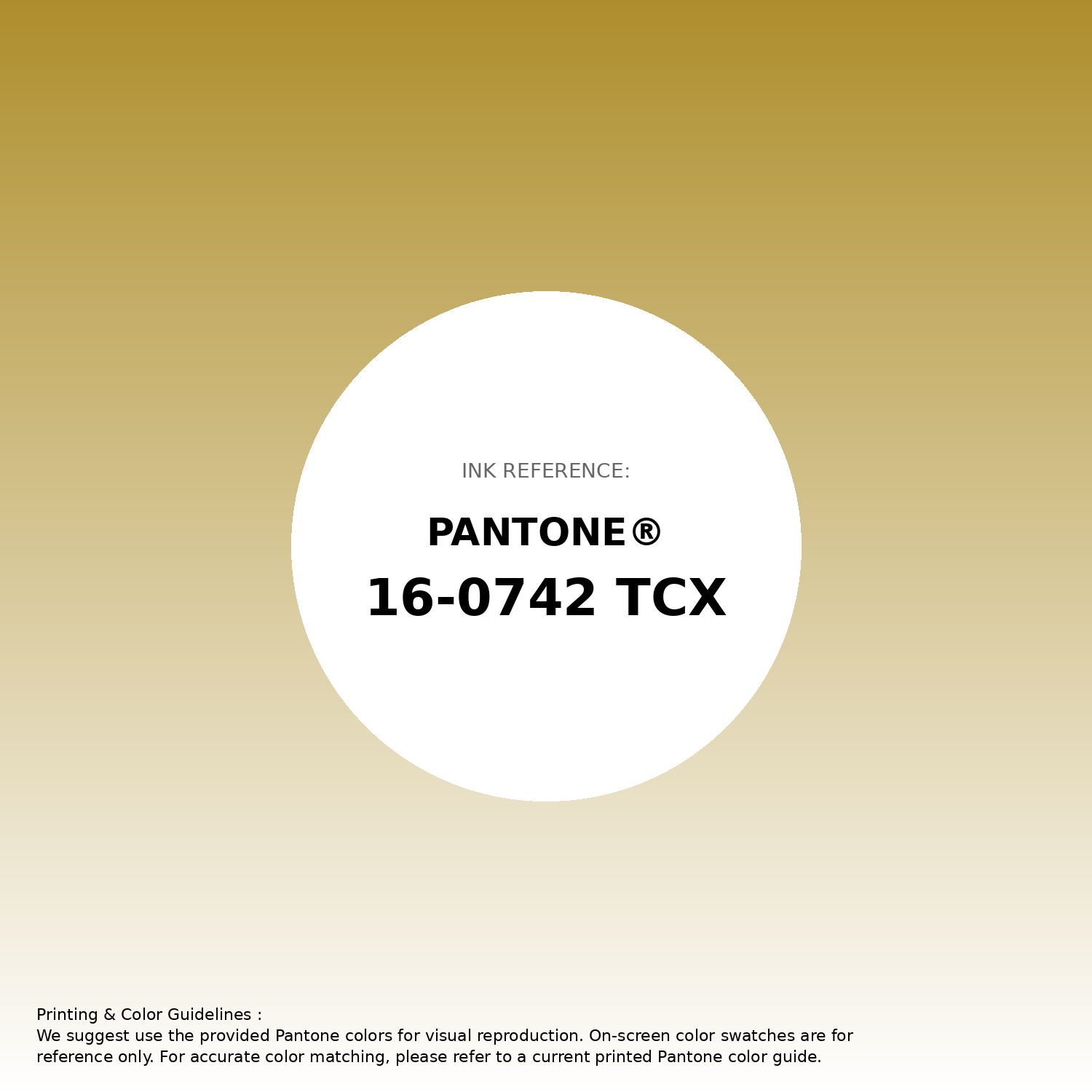 Stunning gradient artwork featuring Pantone 16-0742 Tcx Green Sulphur Color | Hex color Code #ae8e2c. Beautiful color transitions perfect for modern designs and backgrounds. #gradient #colorart #design #ae8e2c