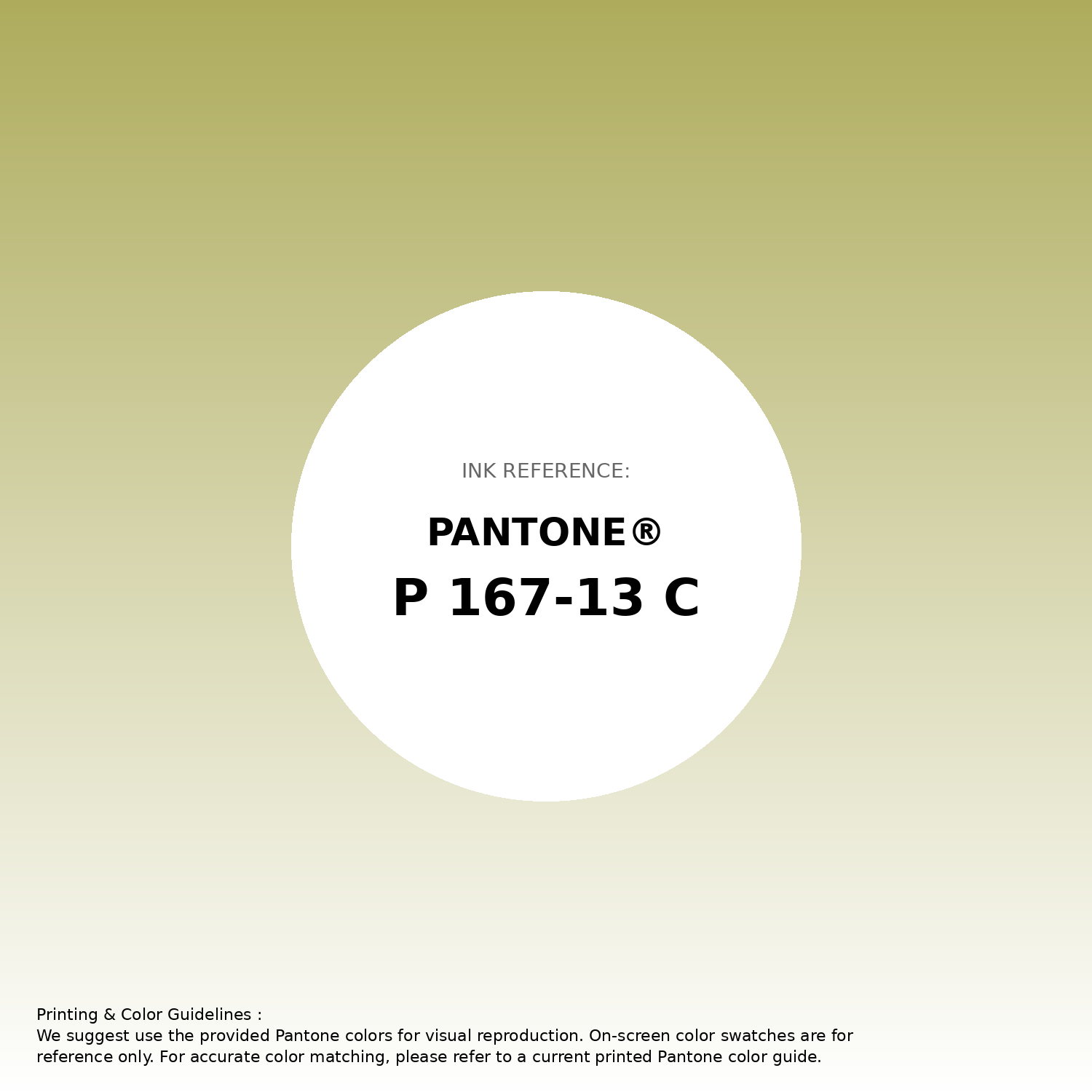 Stunning gradient artwork featuring Pantone P 167-13 C Color | Hex color Code #aeac5c. Beautiful color transitions perfect for modern designs and backgrounds. #gradient #colorart #design #aeac5c