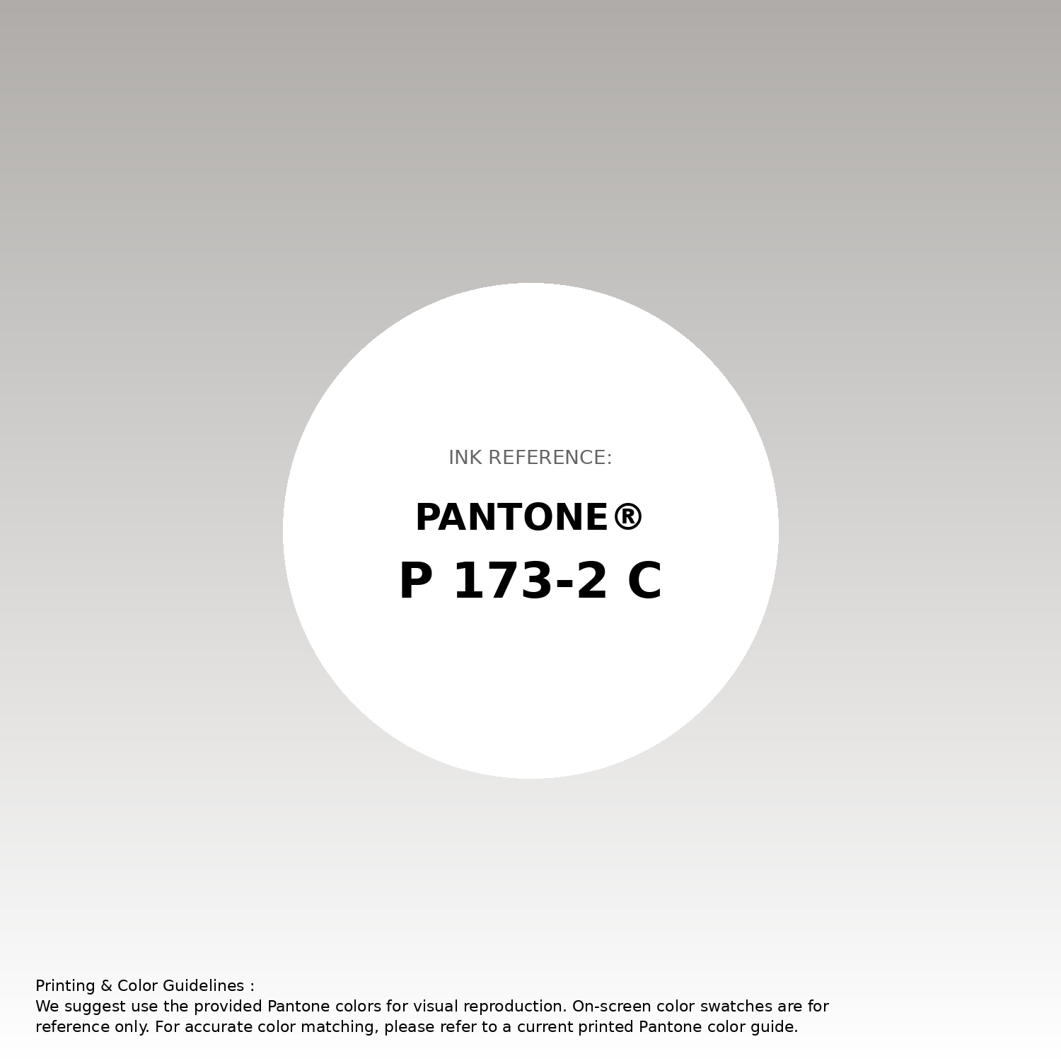 Stunning gradient artwork featuring Pantone P 173-2 C Color | Hex color Code #afaca9. Beautiful color transitions perfect for modern designs and backgrounds. #gradient #colorart #design #afaca9