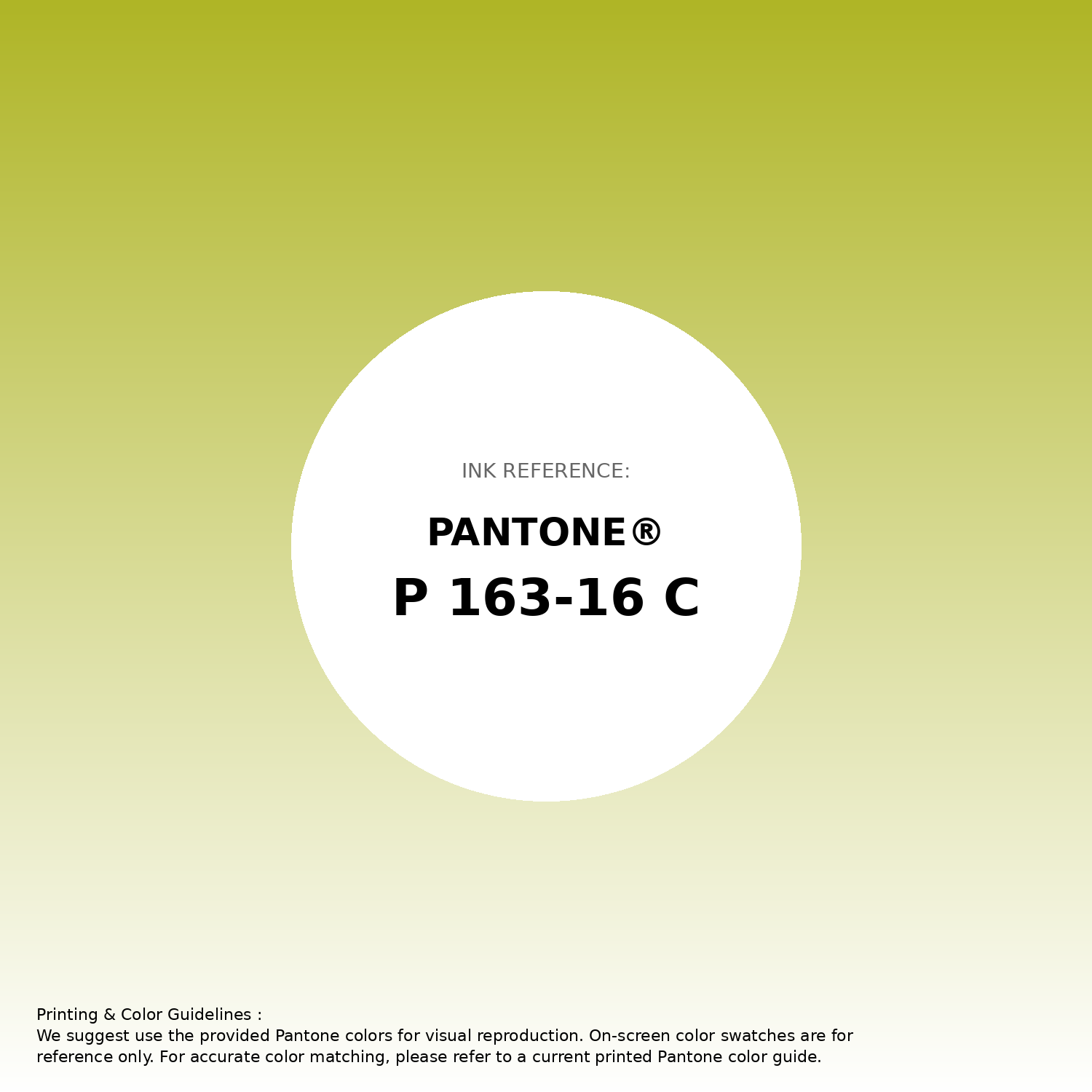 Stunning gradient artwork featuring Pantone P 163-16 C Color | Hex color Code #afb526. Beautiful color transitions perfect for modern designs and backgrounds. #gradient #colorart #design #afb526
