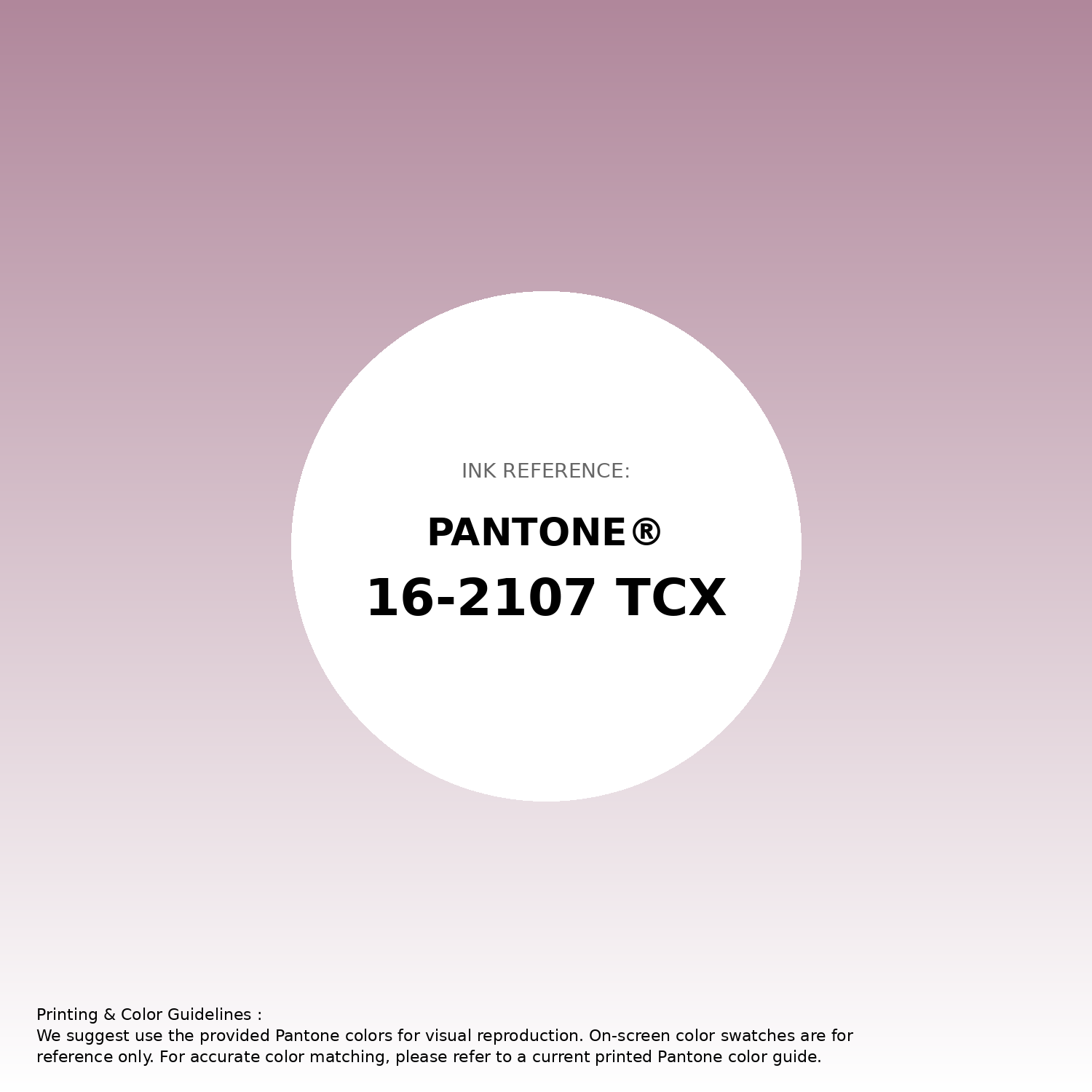 Orchid Haze | Printing Match PANTONE 16-2107 TCX | Color