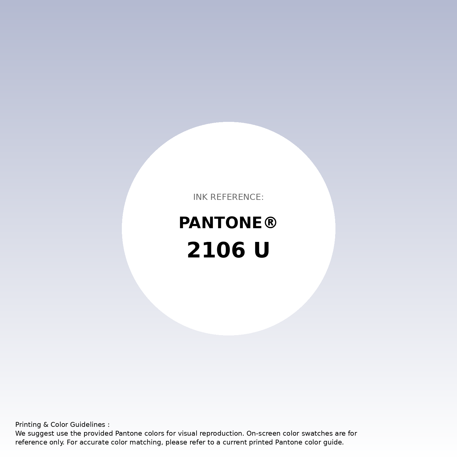Stunning gradient artwork featuring Pantone 2106 U Color | Hex color Code #b4bad1. Beautiful color transitions perfect for modern designs and backgrounds. #gradient #colorart #design #b4bad1
