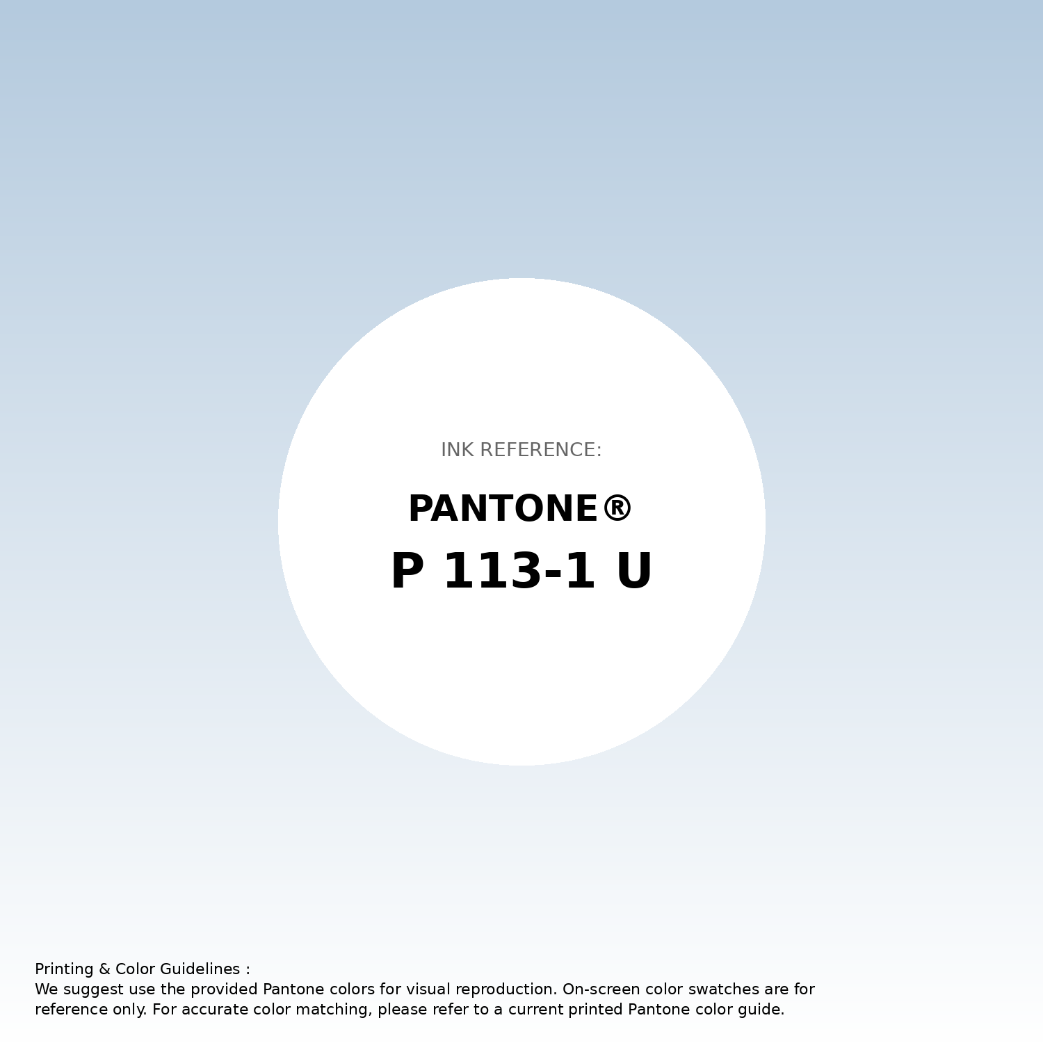 Stunning gradient artwork featuring Pantone P 113-1 U Color | Hex color Code #b4cade. Beautiful color transitions perfect for modern designs and backgrounds. #gradient #colorart #design #b4cade