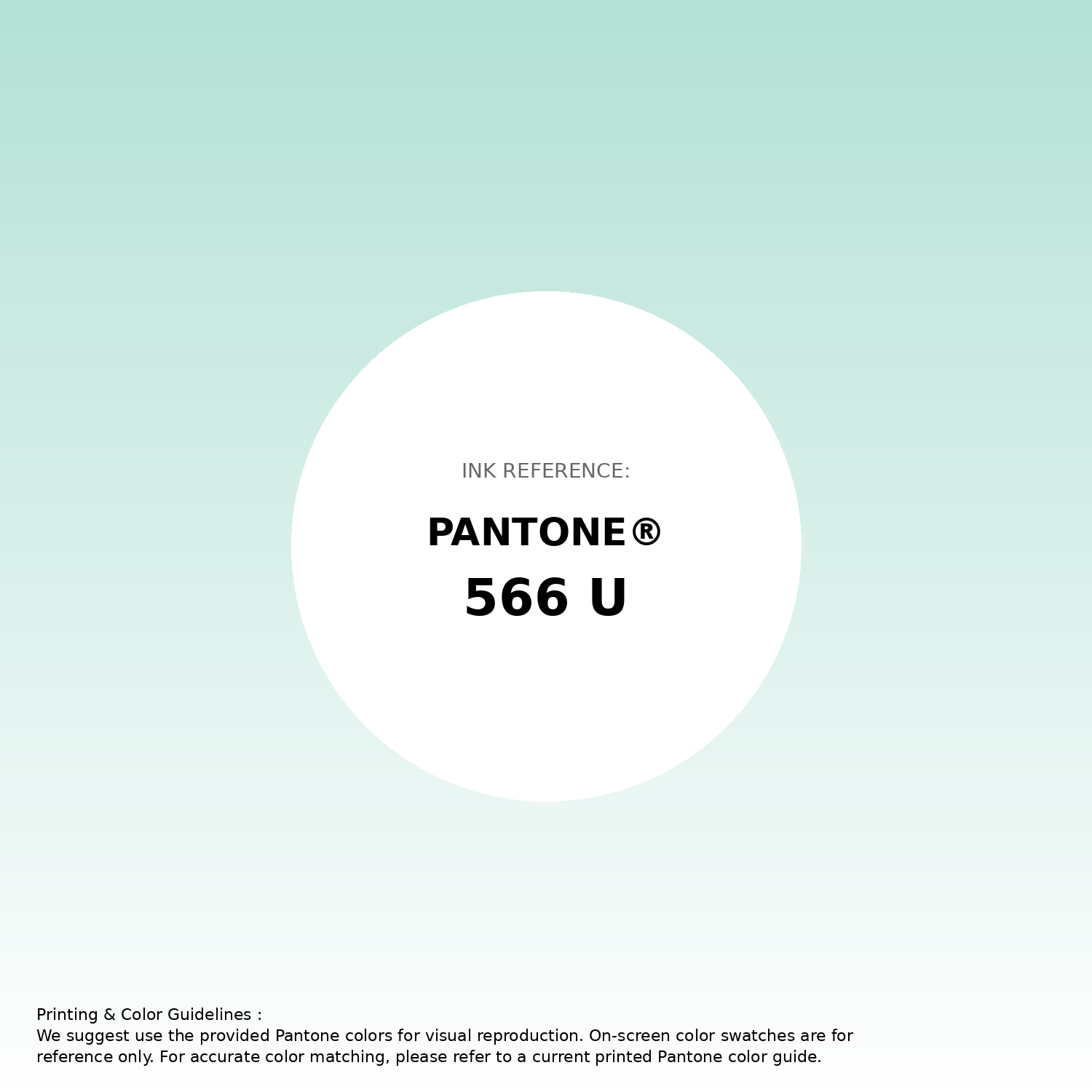 Stunning gradient artwork featuring Pantone 566 U Color | Hex color Code #b4e1d6. Beautiful color transitions perfect for modern designs and backgrounds. #gradient #colorart #design #b4e1d6