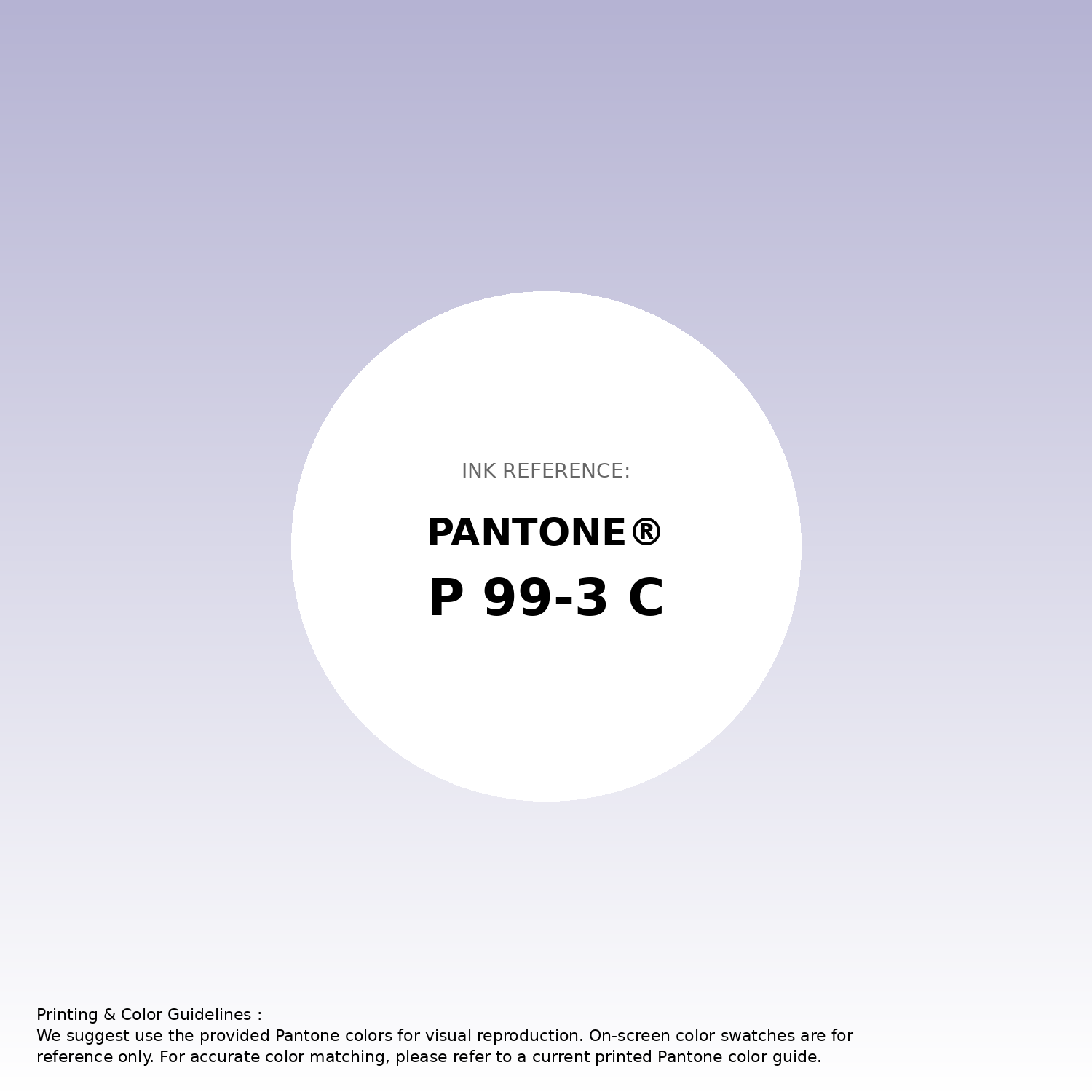 Stunning gradient artwork featuring Pantone P 99-3 C Color | Hex color Code #b5b3d3. Beautiful color transitions perfect for modern designs and backgrounds. #gradient #colorart #design #b5b3d3
