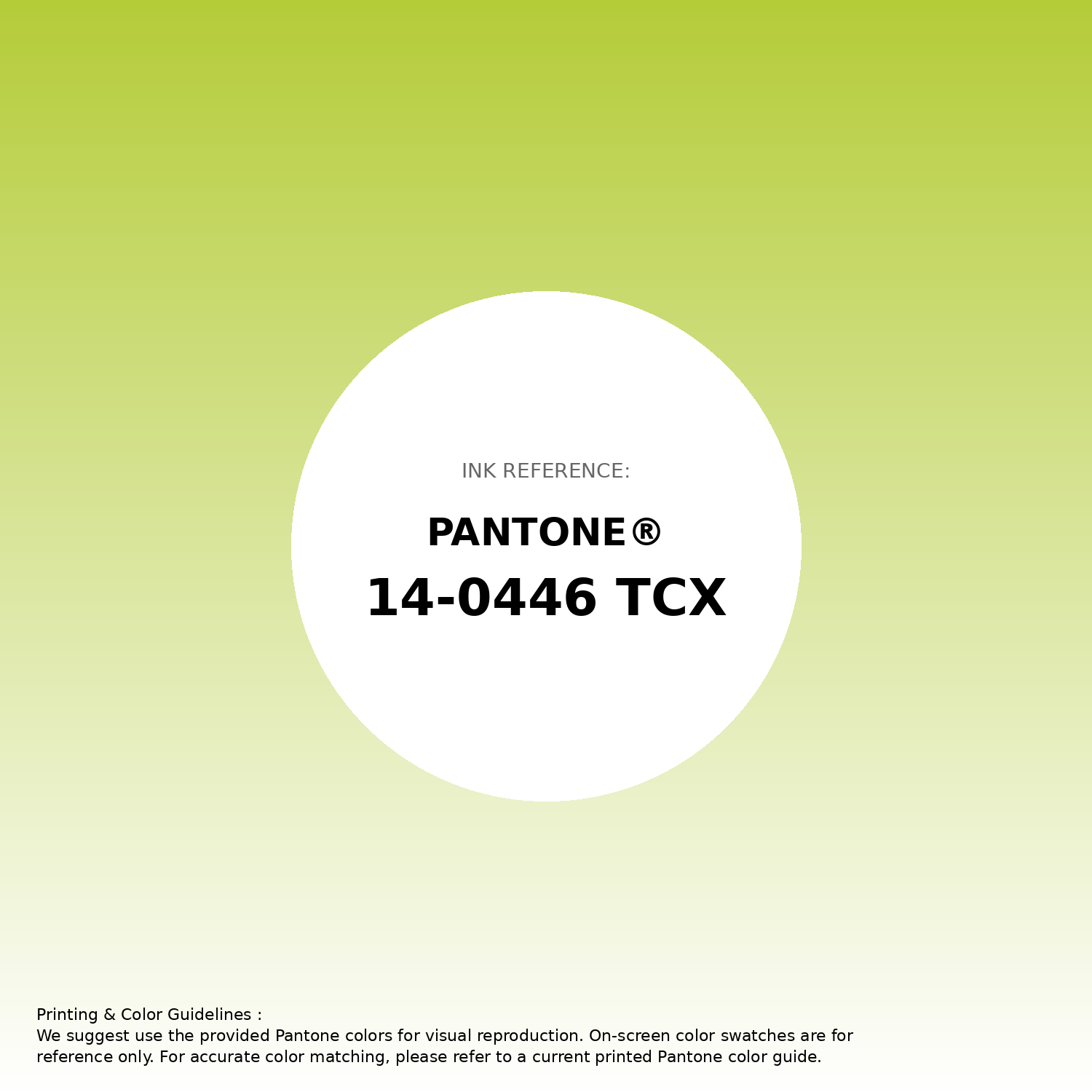 Stunning gradient artwork featuring Pantone 14-0446 Tcx Tender Shoots Color | Hex color Code #b5cc39. Beautiful color transitions perfect for modern designs and backgrounds. #gradient #colorart #design #b5cc39