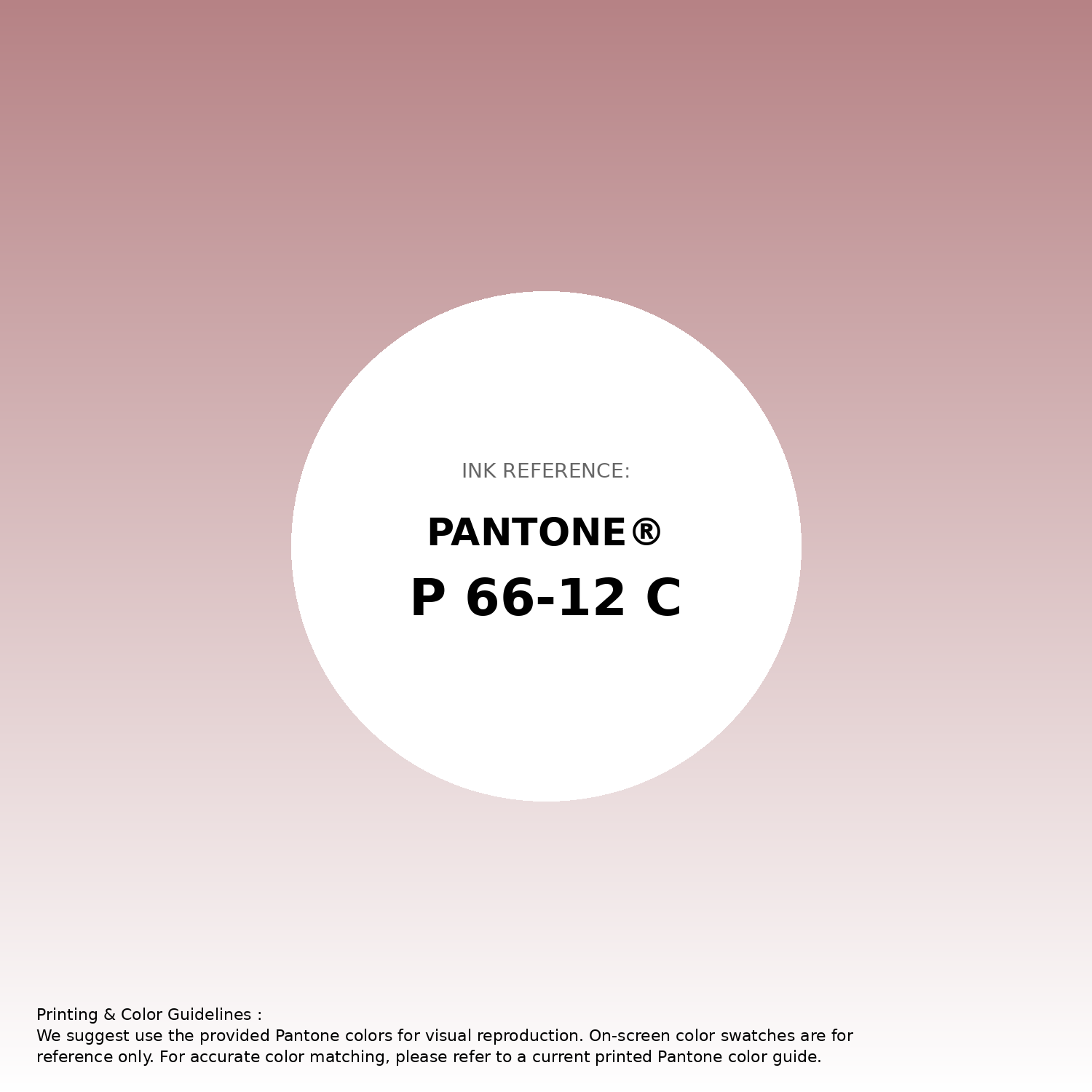 Stunning gradient artwork featuring Pantone P 66-12 C Color | Hex color Code #b68285. Beautiful color transitions perfect for modern designs and backgrounds. #gradient #colorart #design #b68285
