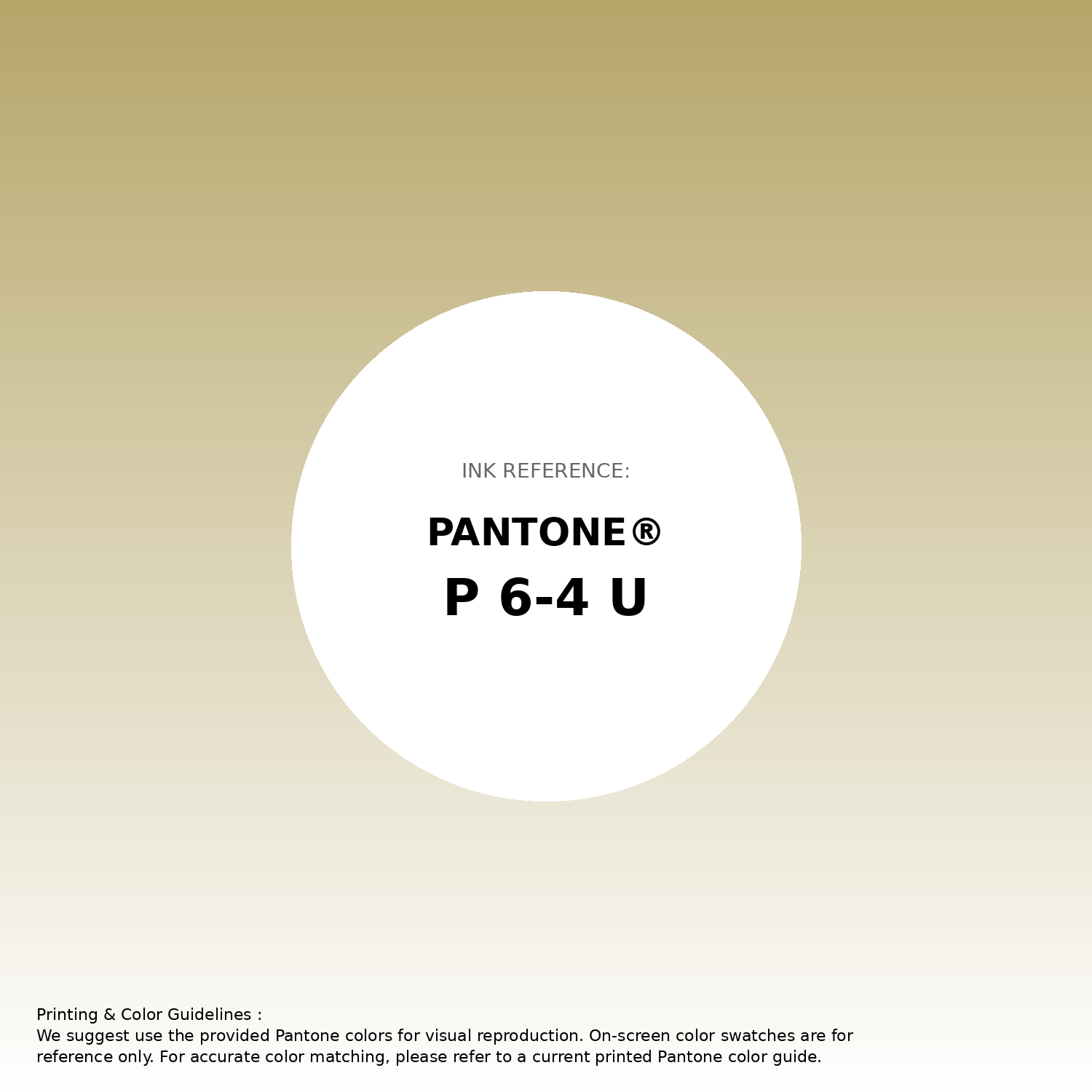 Stunning gradient artwork featuring Pantone P 6-4 U Color | Hex color Code #b6a669. Beautiful color transitions perfect for modern designs and backgrounds. #gradient #colorart #design #b6a669