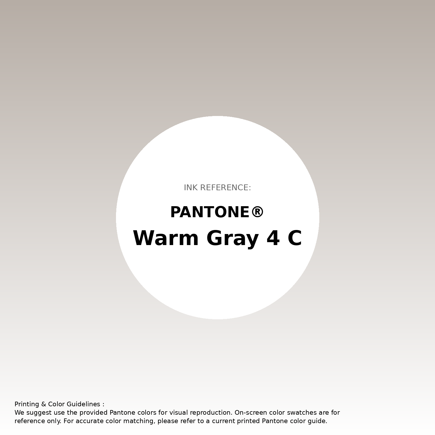Stunning gradient artwork featuring Pantone Warm Gray 4 C Color | Hex color Code #b6ada5. Beautiful color transitions perfect for modern designs and backgrounds. #gradient #colorart #design #b6ada5