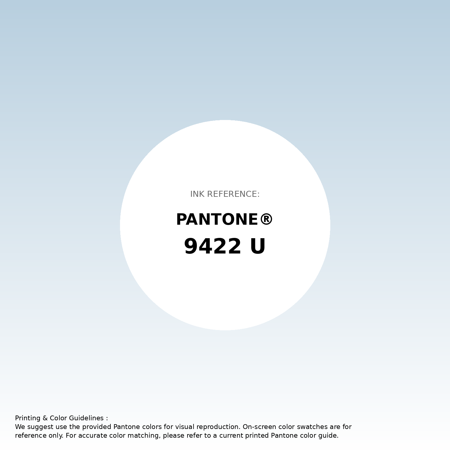 Stunning gradient artwork featuring Pantone 9422 U Color | Hex color Code #b8cfdf. Beautiful color transitions perfect for modern designs and backgrounds. #gradient #colorart #design #b8cfdf
