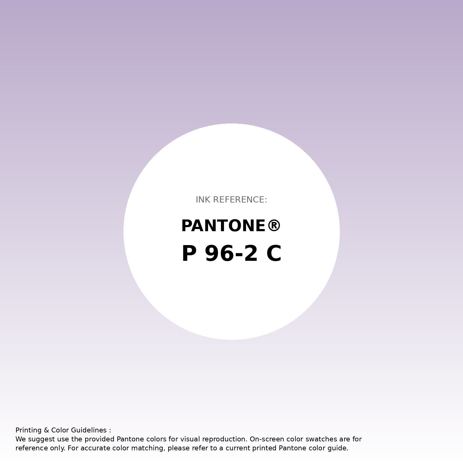 Stunning gradient artwork featuring Pantone P 96-2 C Color | Hex color Code #b9a9ca. Beautiful color transitions perfect for modern designs and backgrounds. #gradient #colorart #design #b9a9ca