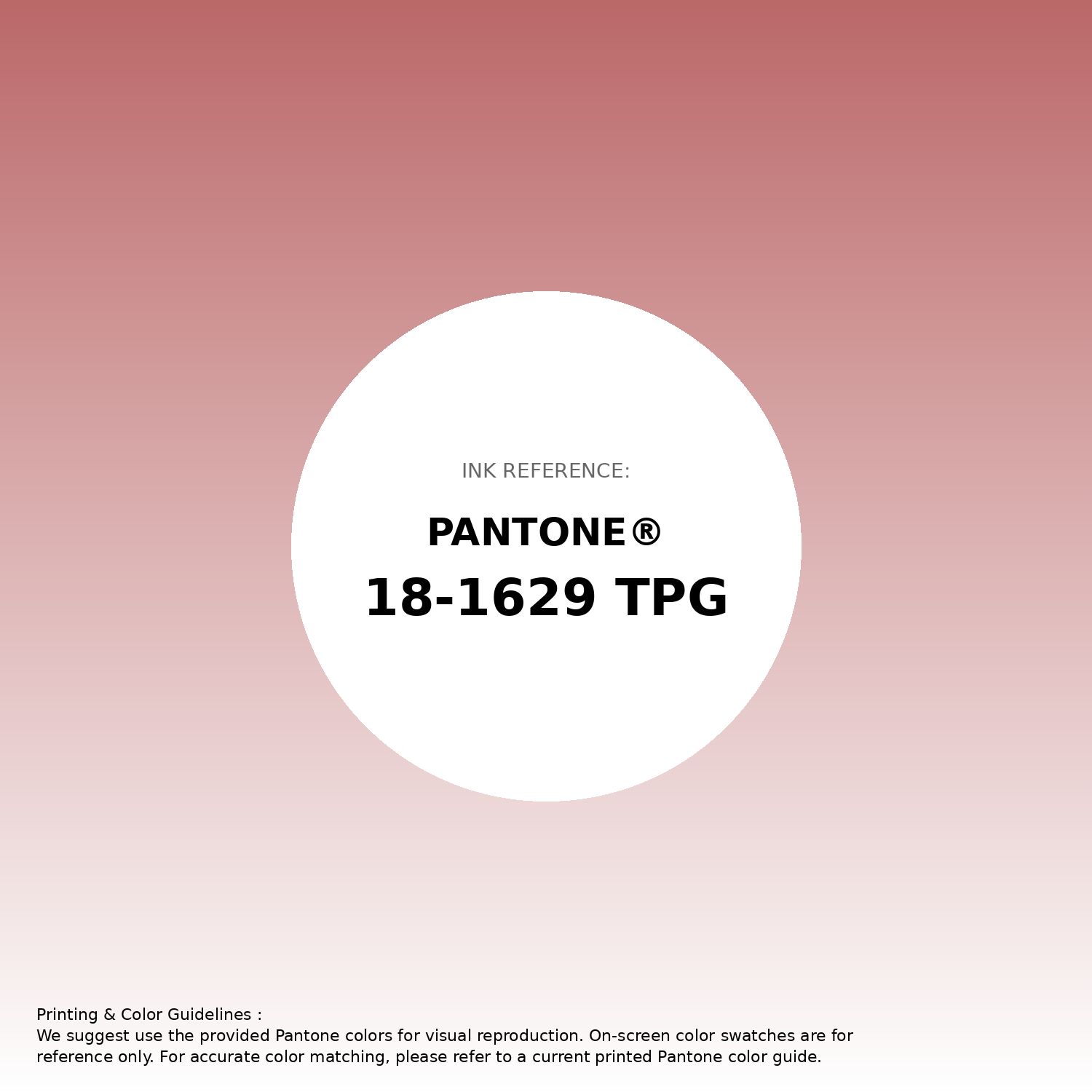 Stunning gradient artwork featuring Pantone 18-1629 Tpg Faded Rose Color | Hex color Code #bb6869. Beautiful color transitions perfect for modern designs and backgrounds. #gradient #colorart #design #bb6869