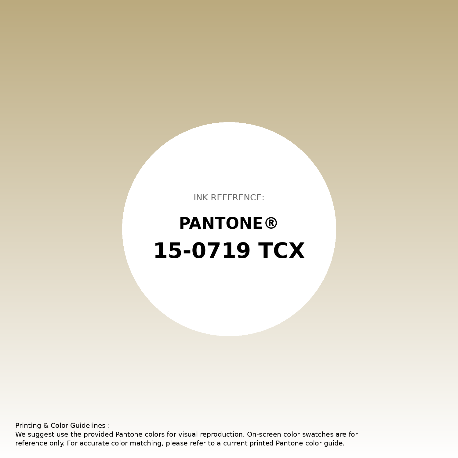 Stunning gradient artwork featuring Pantone 15-0719 Tcx Silver Fern Color | Hex color Code #bbaa7e. Beautiful color transitions perfect for modern designs and backgrounds. #gradient #colorart #design #bbaa7e