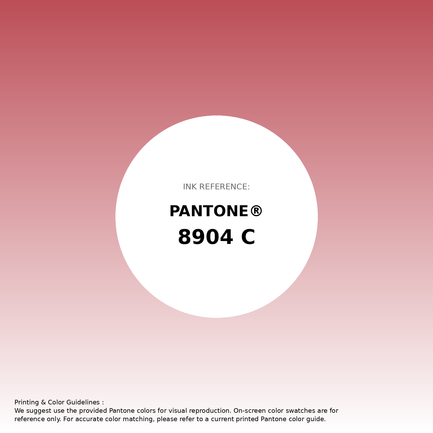 Stunning gradient artwork featuring Pantone 8904 C Color | Hex color Code #bc4e57. Beautiful color transitions perfect for modern designs and backgrounds. #gradient #colorart #design #bc4e57