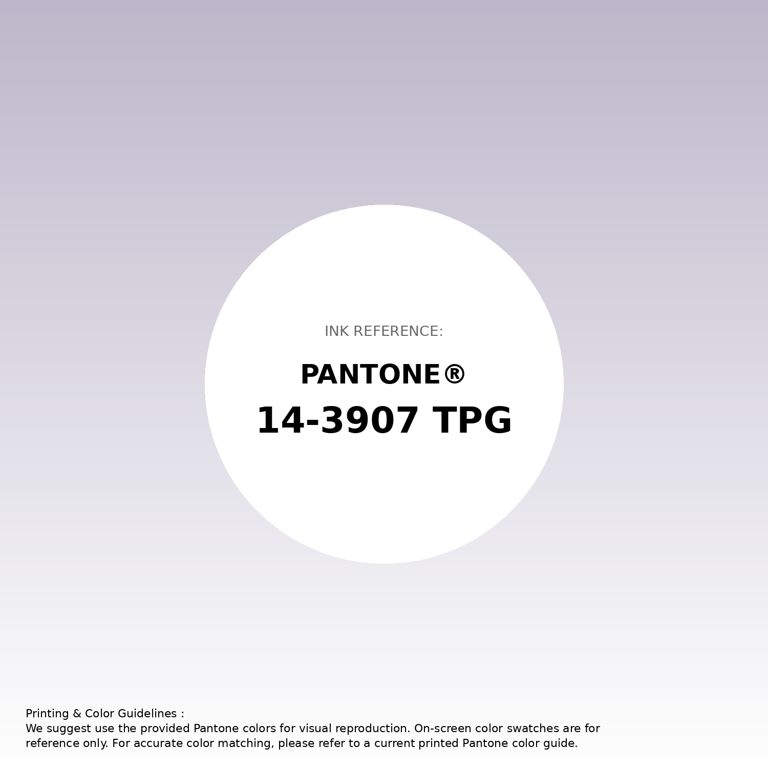 Stunning gradient artwork featuring Pantone 14-3907 Tpg Thistle Color | Hex color Code #bcb7ca. Beautiful color transitions perfect for modern designs and backgrounds. #gradient #colorart #design #bcb7ca