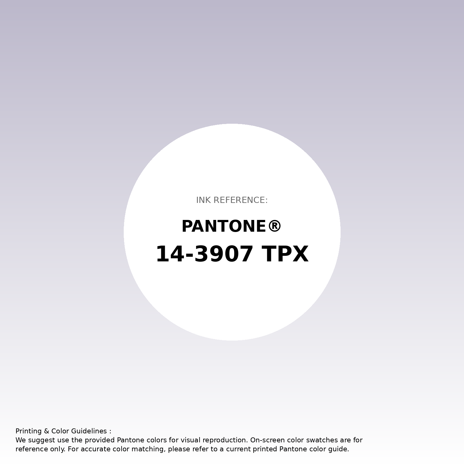 Stunning gradient artwork featuring Pantone 14-3907 Tpx Thistle Color | Hex color Code #bcb8cb. Beautiful color transitions perfect for modern designs and backgrounds. #gradient #colorart #design #bcb8cb