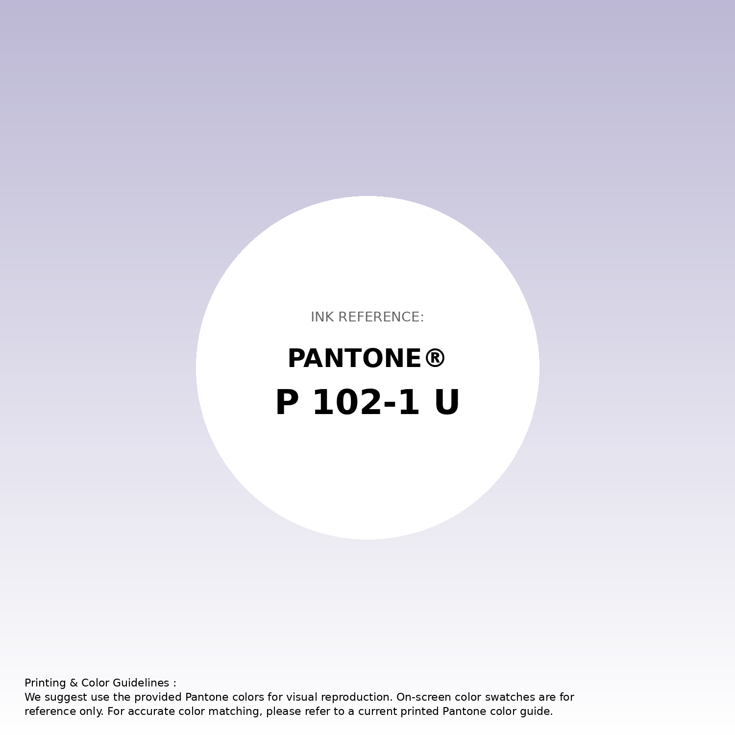 Stunning gradient artwork featuring Pantone P 102-1 U Color | Hex color Code #bcb8d5. Beautiful color transitions perfect for modern designs and backgrounds. #gradient #colorart #design #bcb8d5