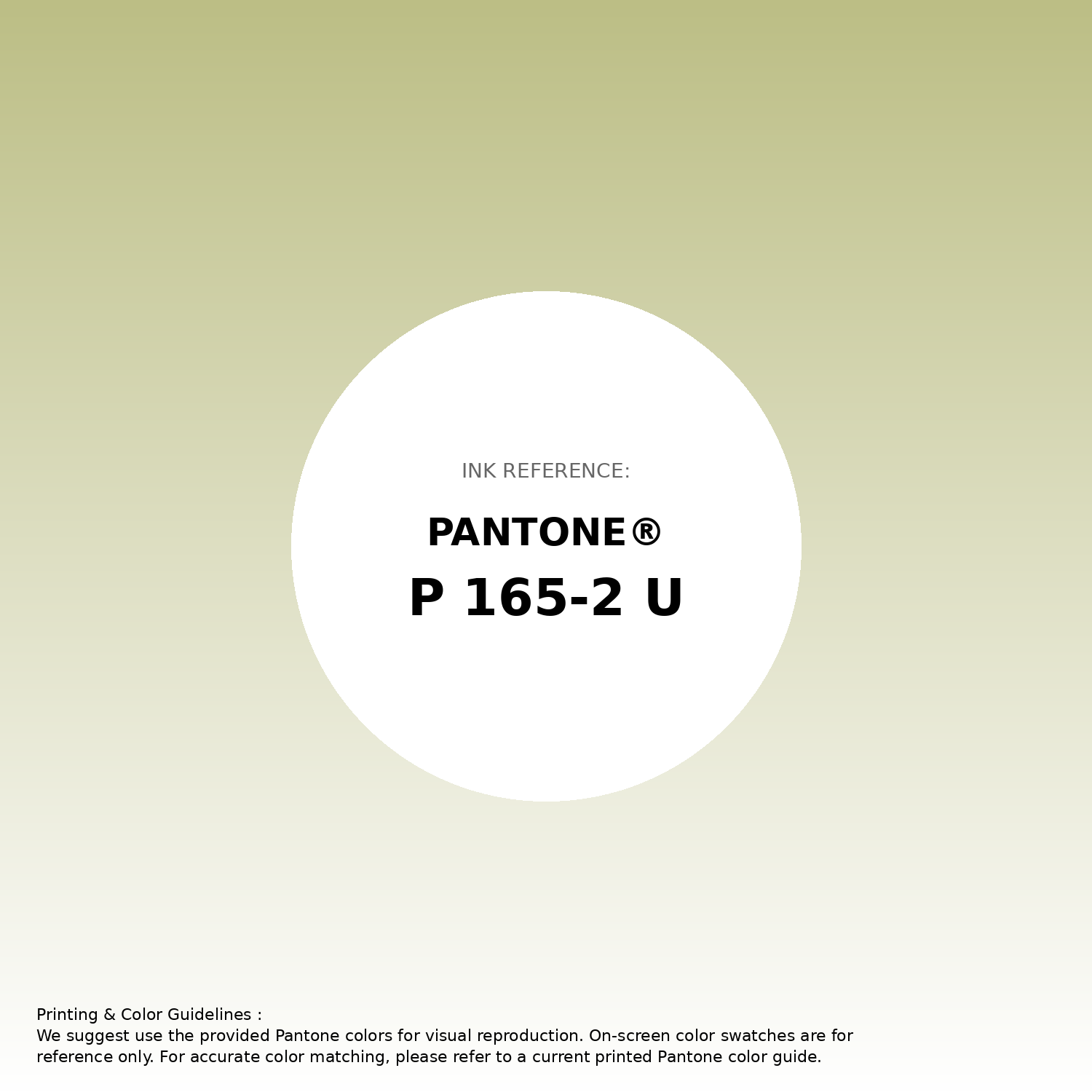Stunning gradient artwork featuring Pantone P 165-2 U Color | Hex color Code #bcbe85. Beautiful color transitions perfect for modern designs and backgrounds. #gradient #colorart #design #bcbe85