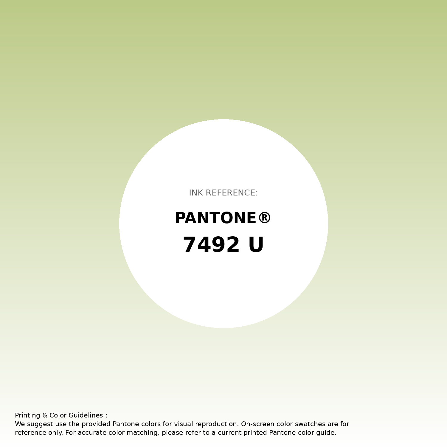 Stunning gradient artwork featuring Pantone 7492 U Color | Hex color Code #bcca87. Beautiful color transitions perfect for modern designs and backgrounds. #gradient #colorart #design #bcca87