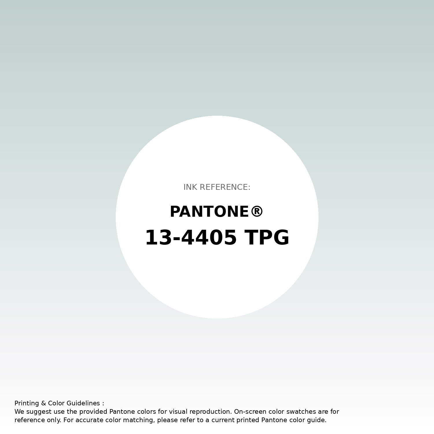 Stunning gradient artwork featuring Pantone 13-4405 Tpg Misty Blue Color | Hex color Code #bdcfce. Beautiful color transitions perfect for modern designs and backgrounds. #gradient #colorart #design #bdcfce