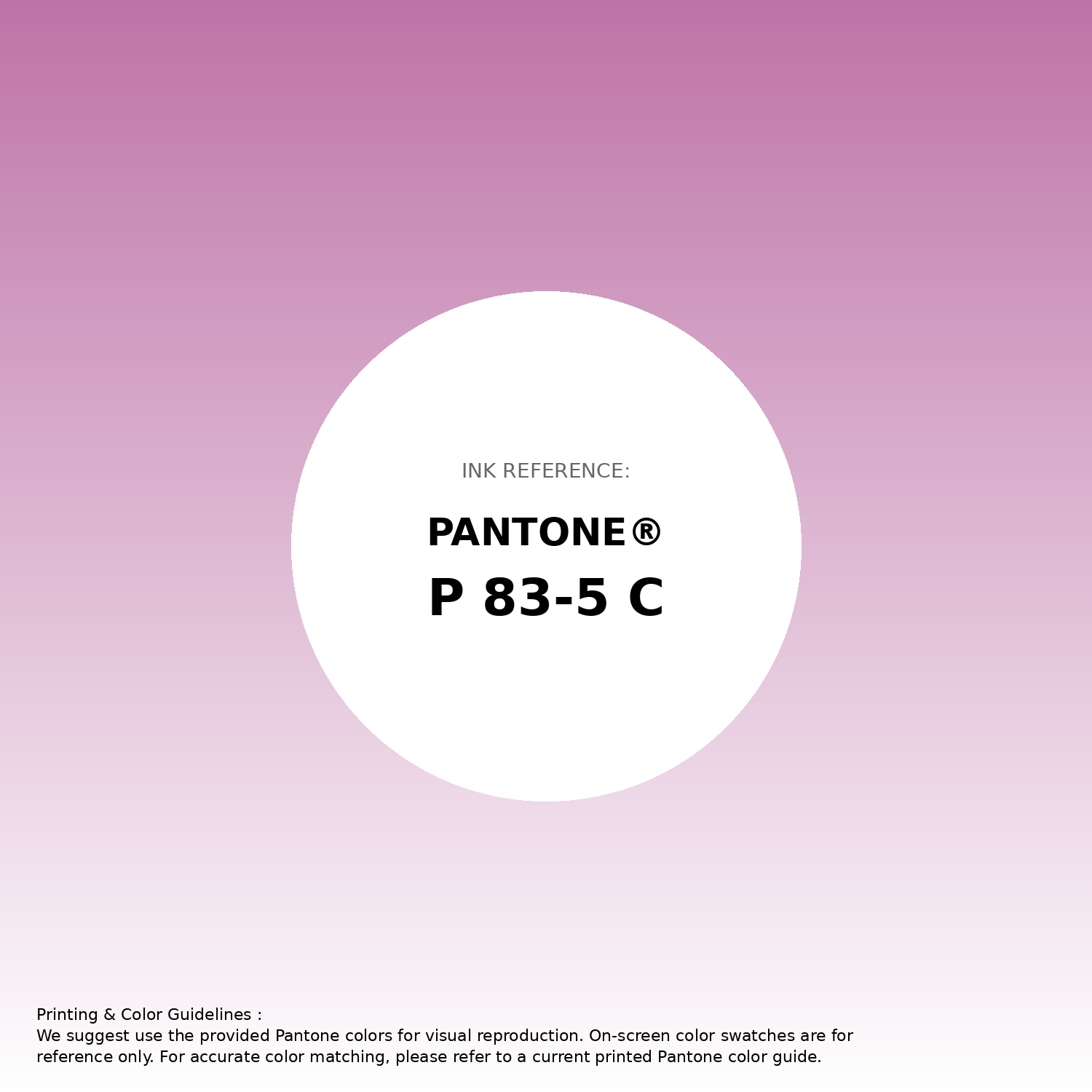 Stunning gradient artwork featuring Pantone P 83-5 C Color | Hex color Code #be73a8. Beautiful color transitions perfect for modern designs and backgrounds. #gradient #colorart #design #be73a8