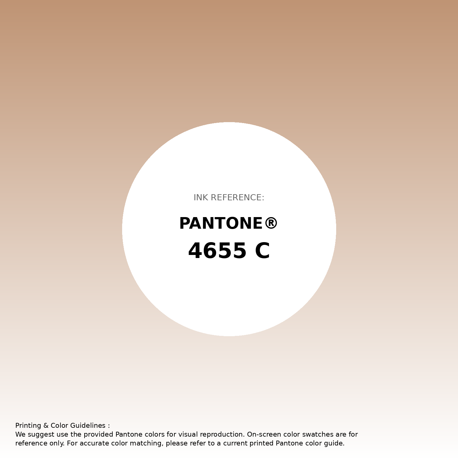 Stunning gradient artwork featuring Pantone 4655 C Color | Hex color Code #bf9474. Beautiful color transitions perfect for modern designs and backgrounds. #gradient #colorart #design #bf9474
