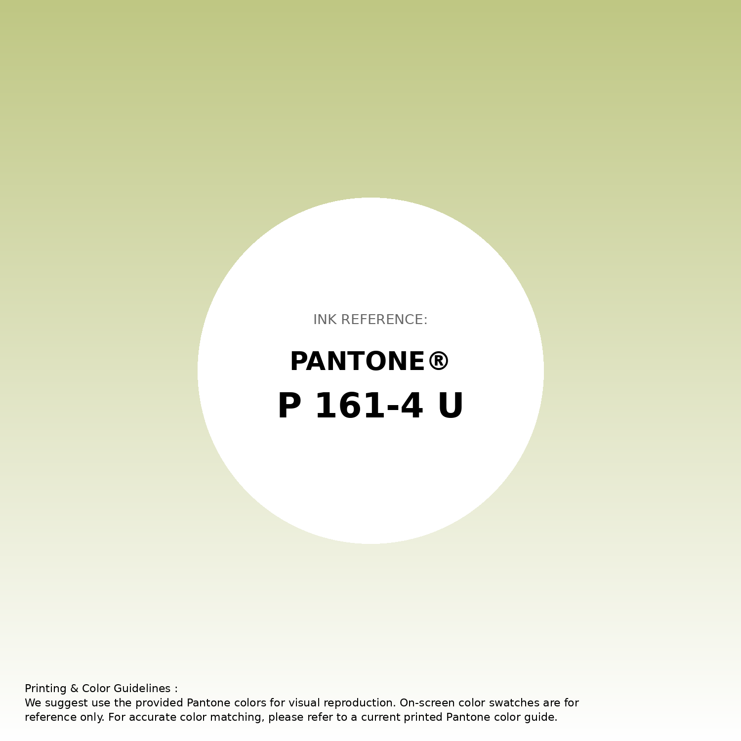 Stunning gradient artwork featuring Pantone P 161-4 U Color | Hex color Code #bfc783. Beautiful color transitions perfect for modern designs and backgrounds. #gradient #colorart #design #bfc783