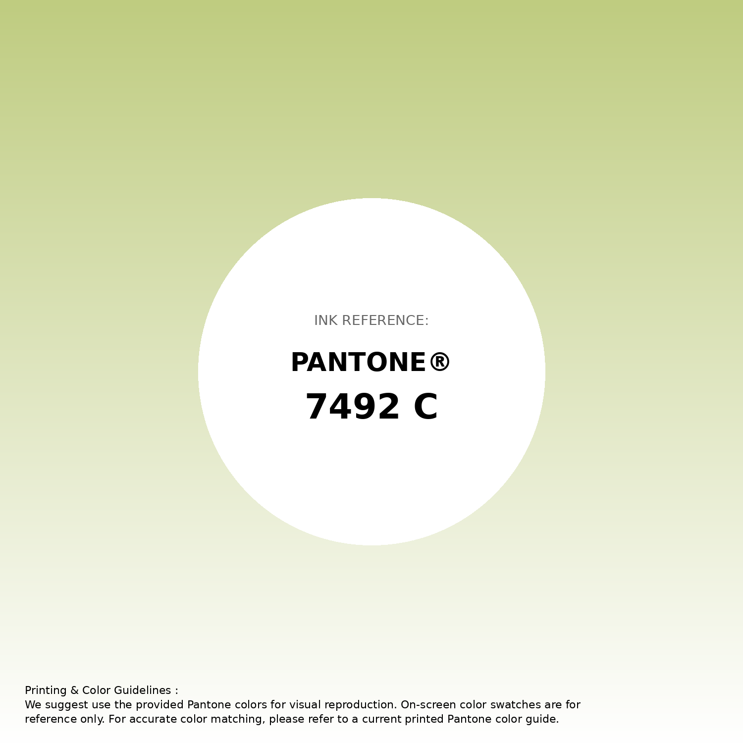 Stunning gradient artwork featuring Pantone 7492 C Color | Hex color Code #bfcc80. Beautiful color transitions perfect for modern designs and backgrounds. #gradient #colorart #design #bfcc80