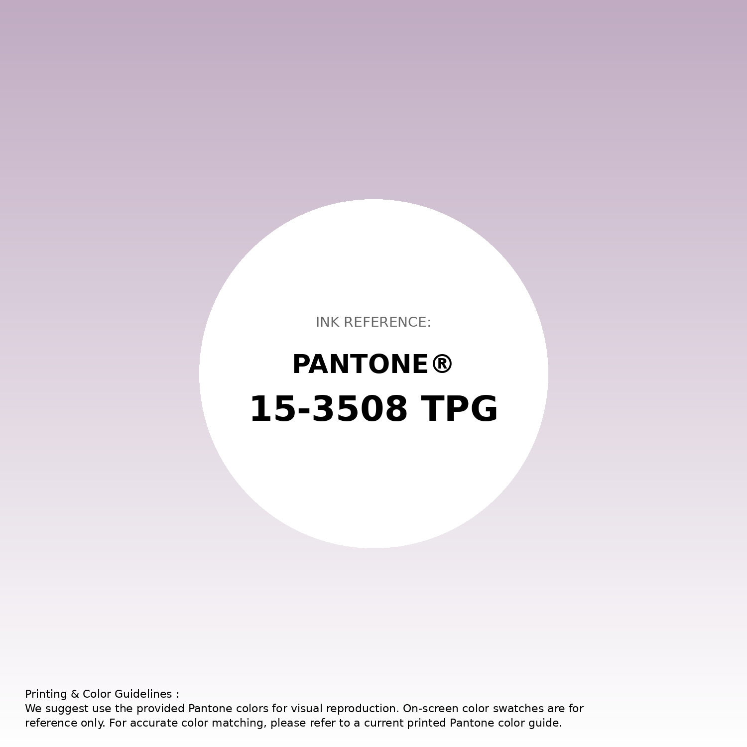 Stunning gradient artwork featuring Pantone 15-3508 Tpg Fair Orchid Color | Hex color Code #c0abc2. Beautiful color transitions perfect for modern designs and backgrounds. #gradient #colorart #design #c0abc2